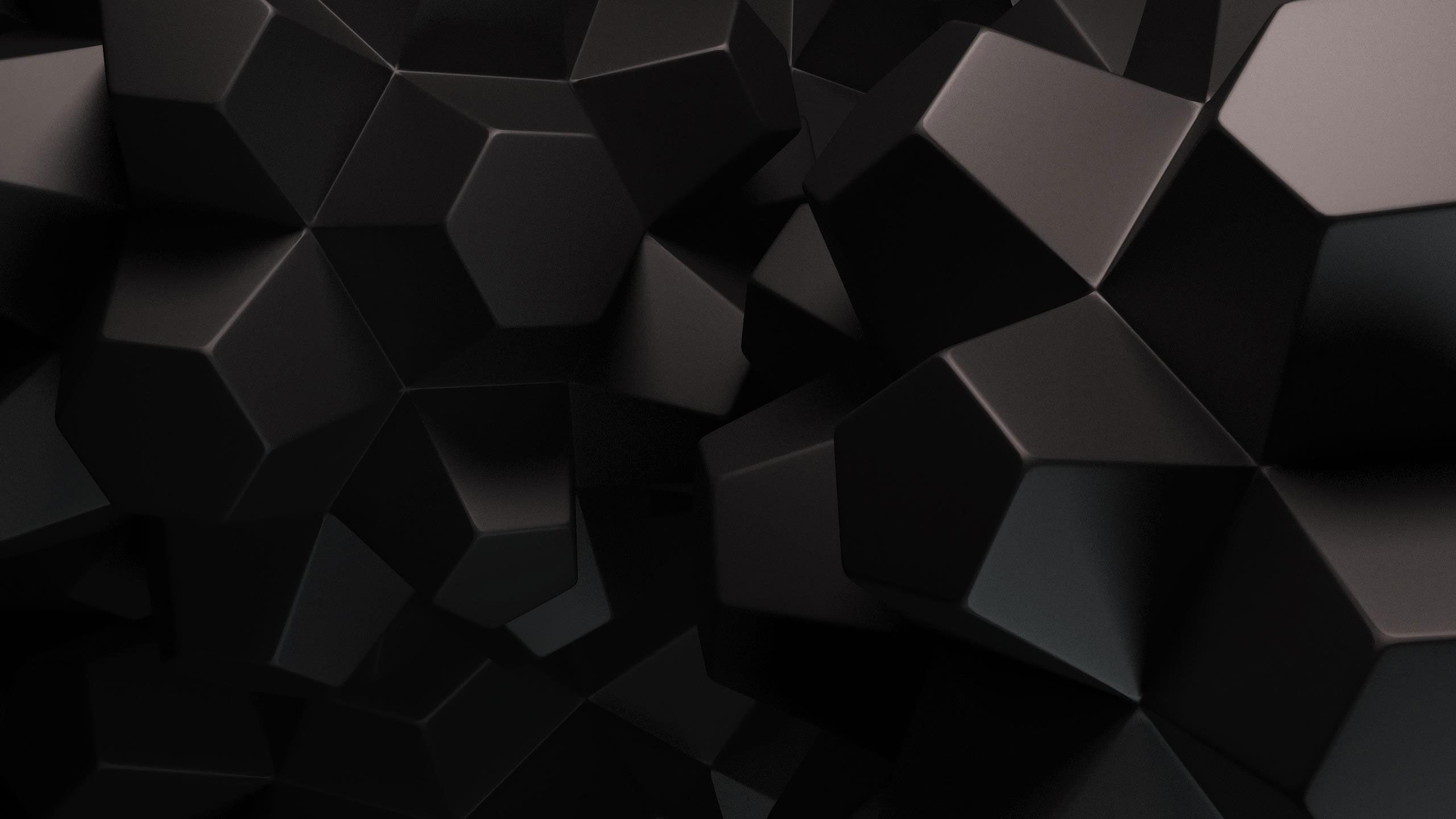 Black Polygon Wallpapers