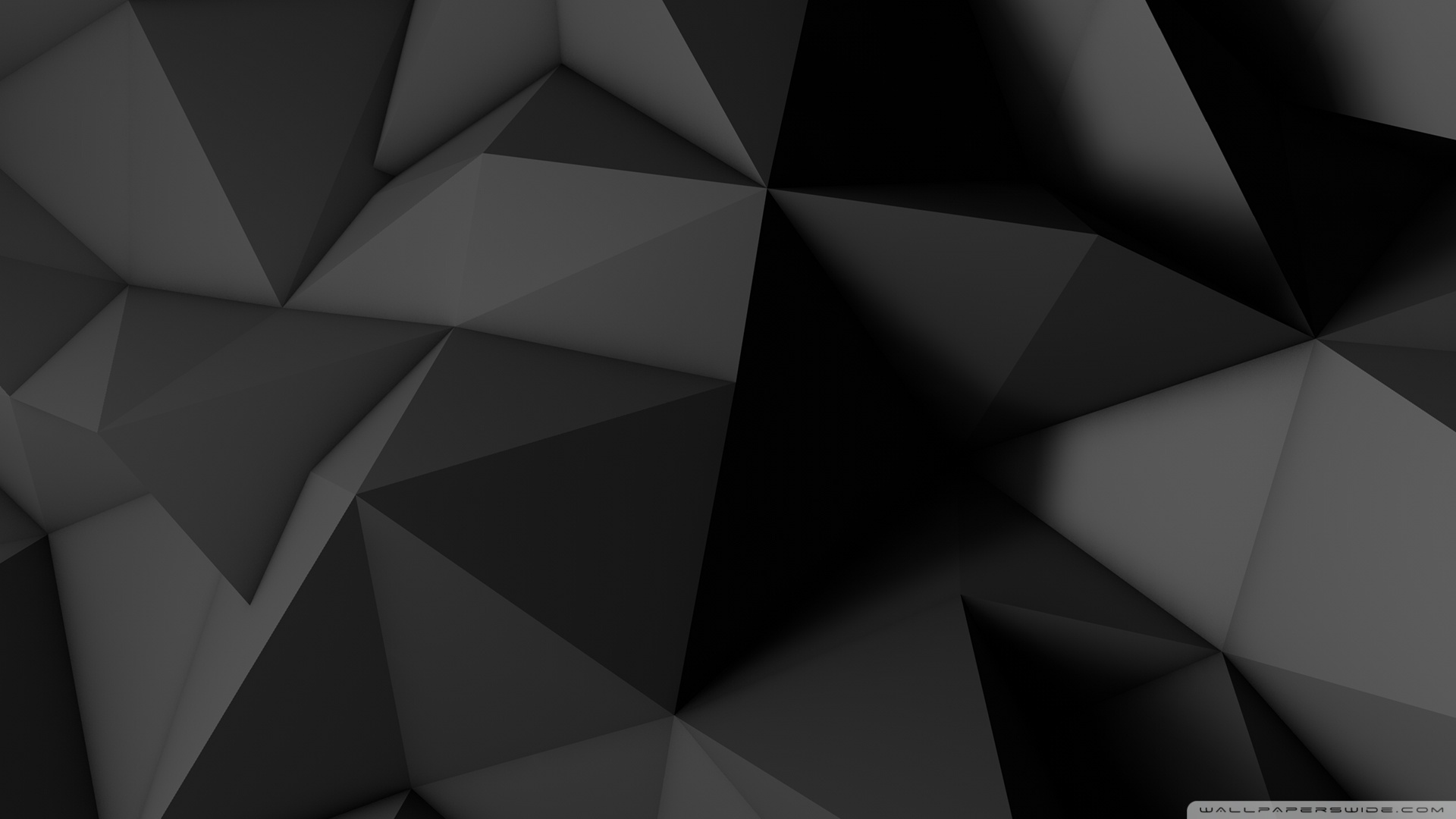 Black Polygon Wallpapers