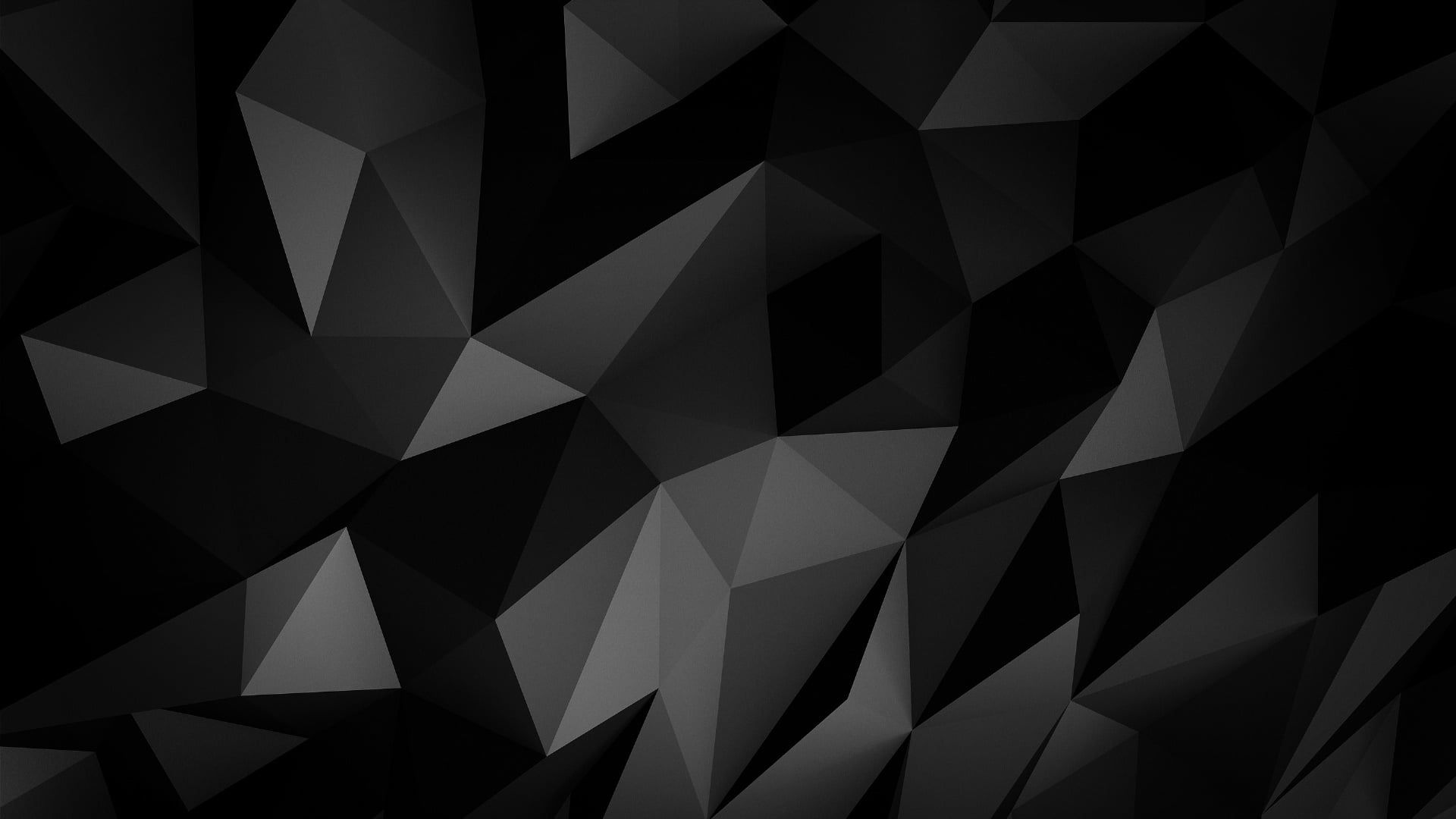 Black Polygon Wallpapers