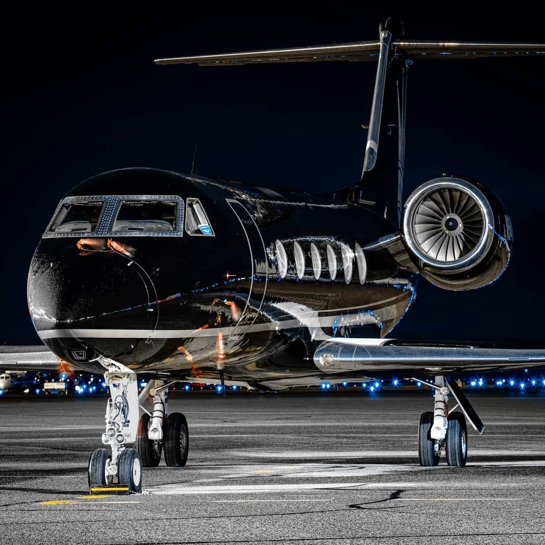 Black Private Jet Wallpapers