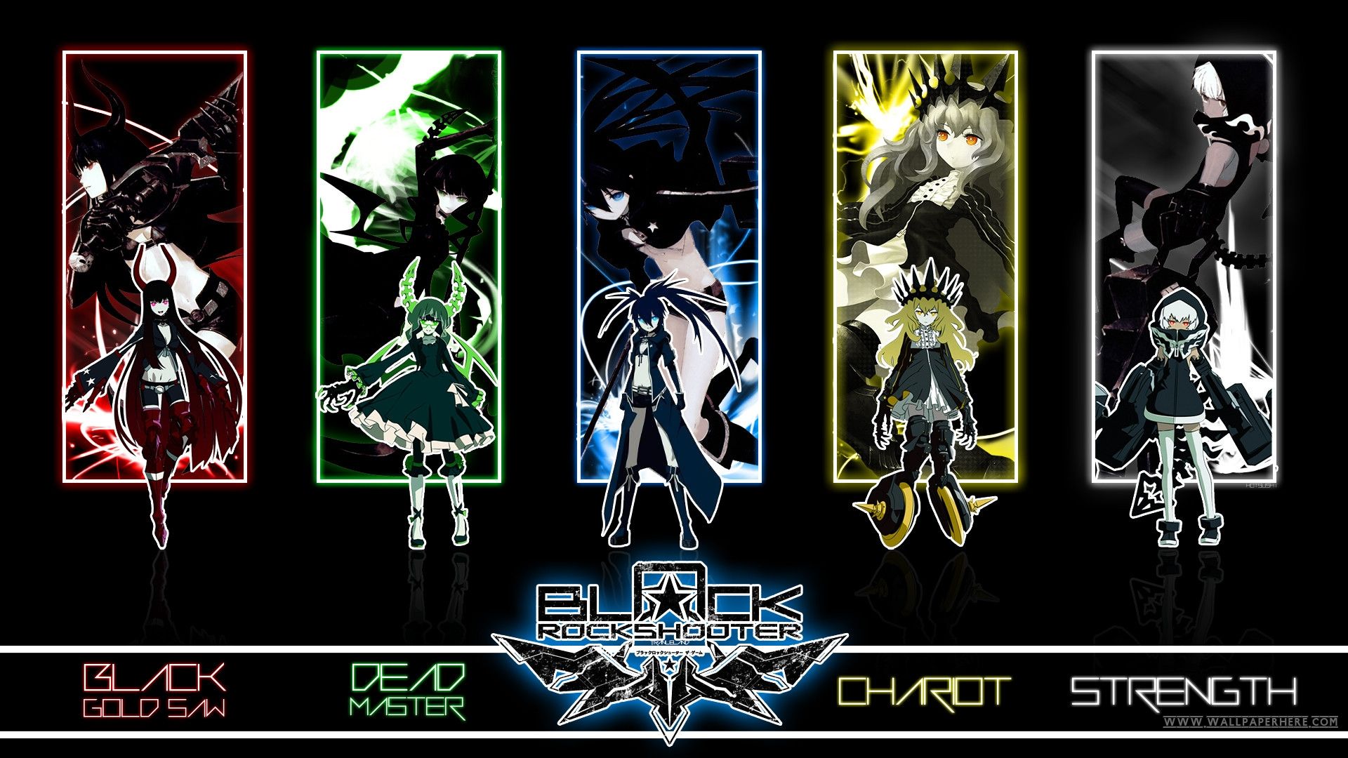 Black Rock Shooter Chariot Wallpapers