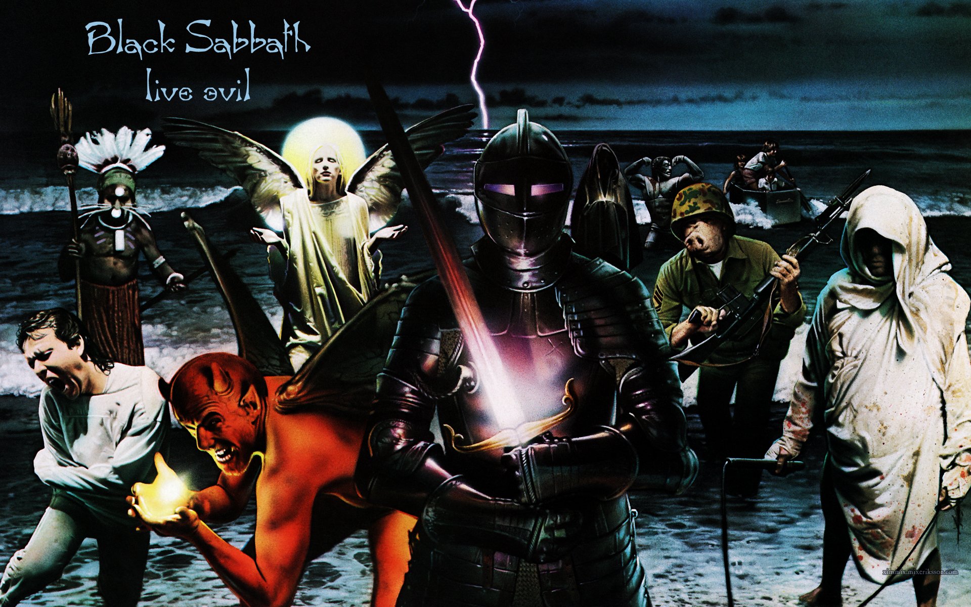 Black Sabbath Movie Poster Wallpapers