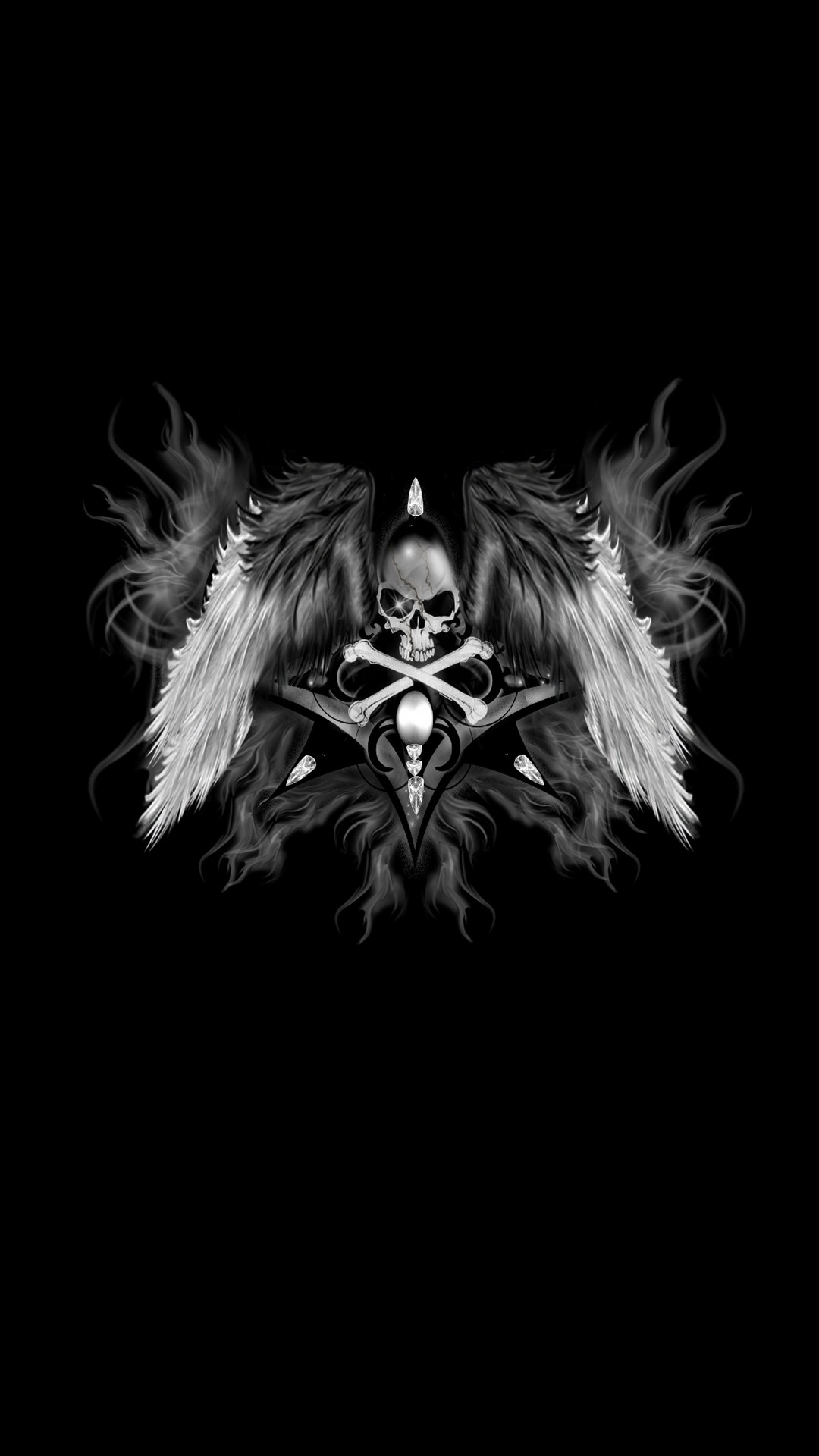 Black Skull Iphone Wallpapers