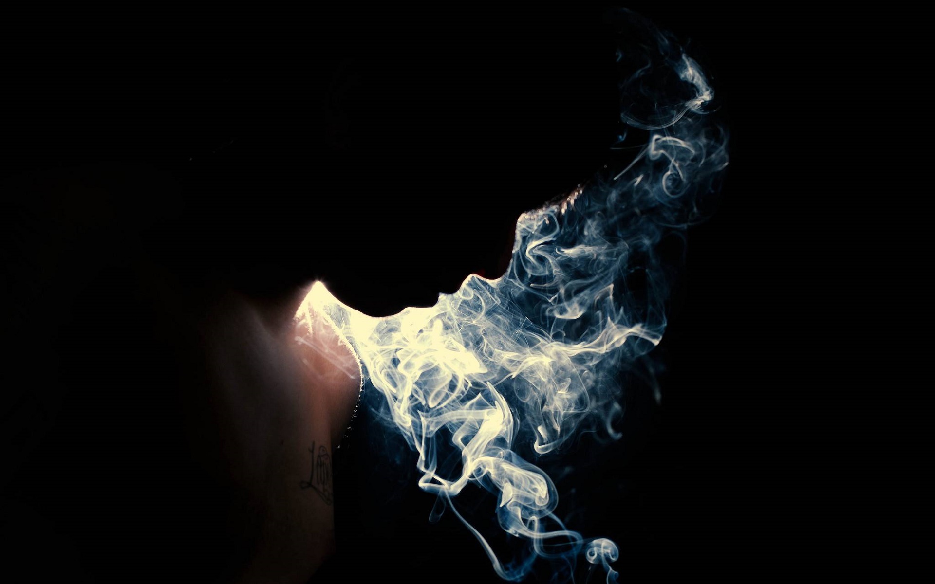 Black Smoking Wallpapers