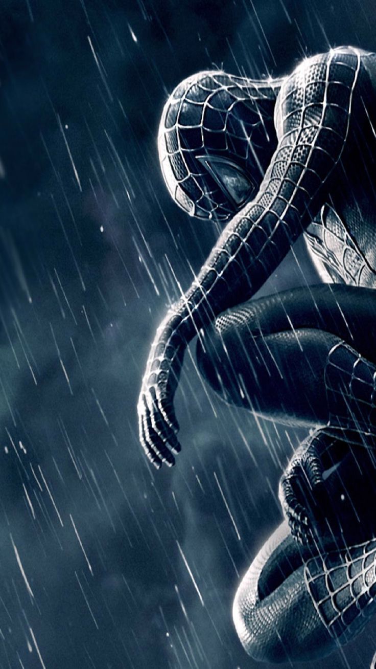 Black Spiderman 3D Wallpapers