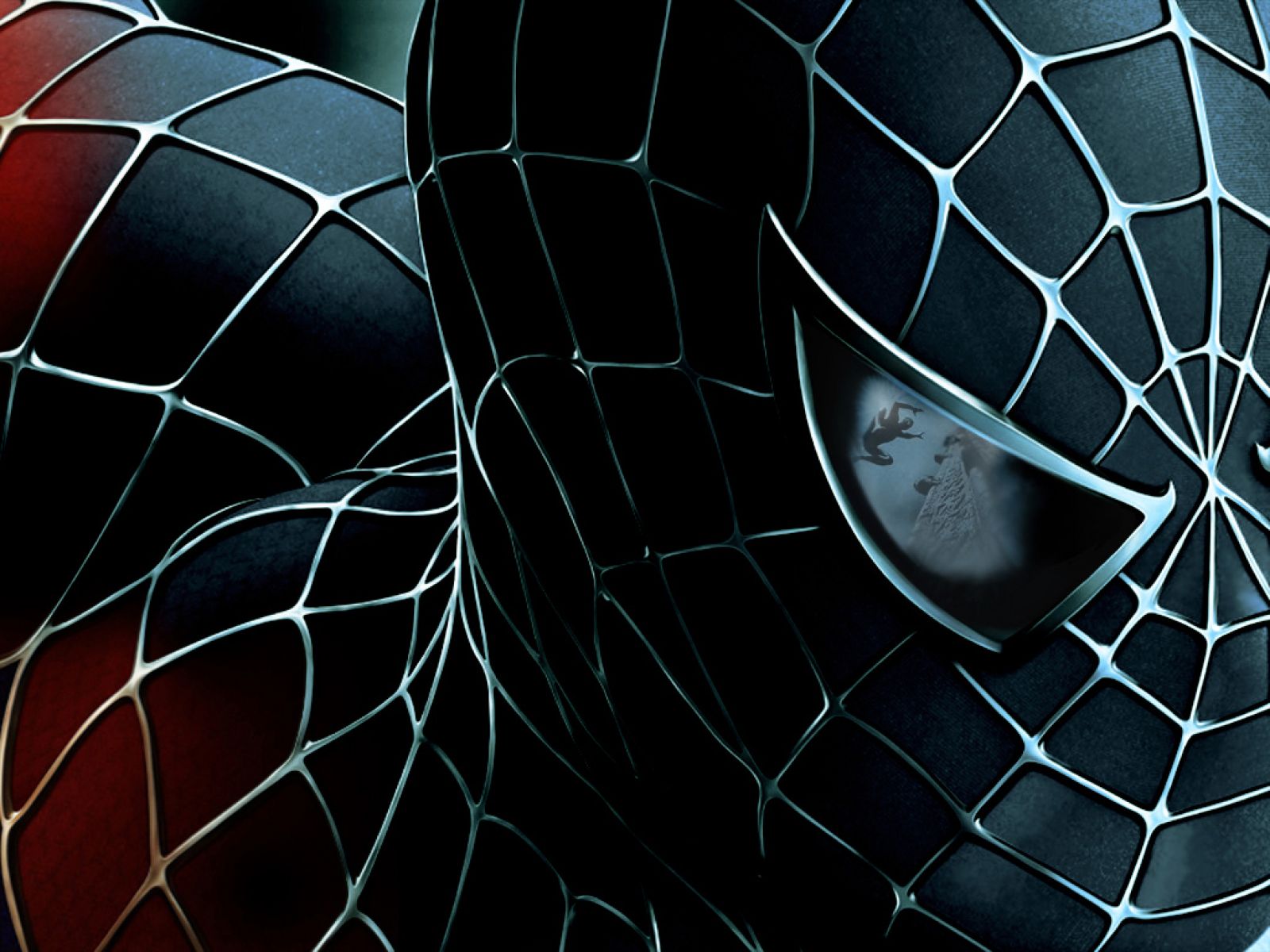 Black Spiderman 3D Wallpapers