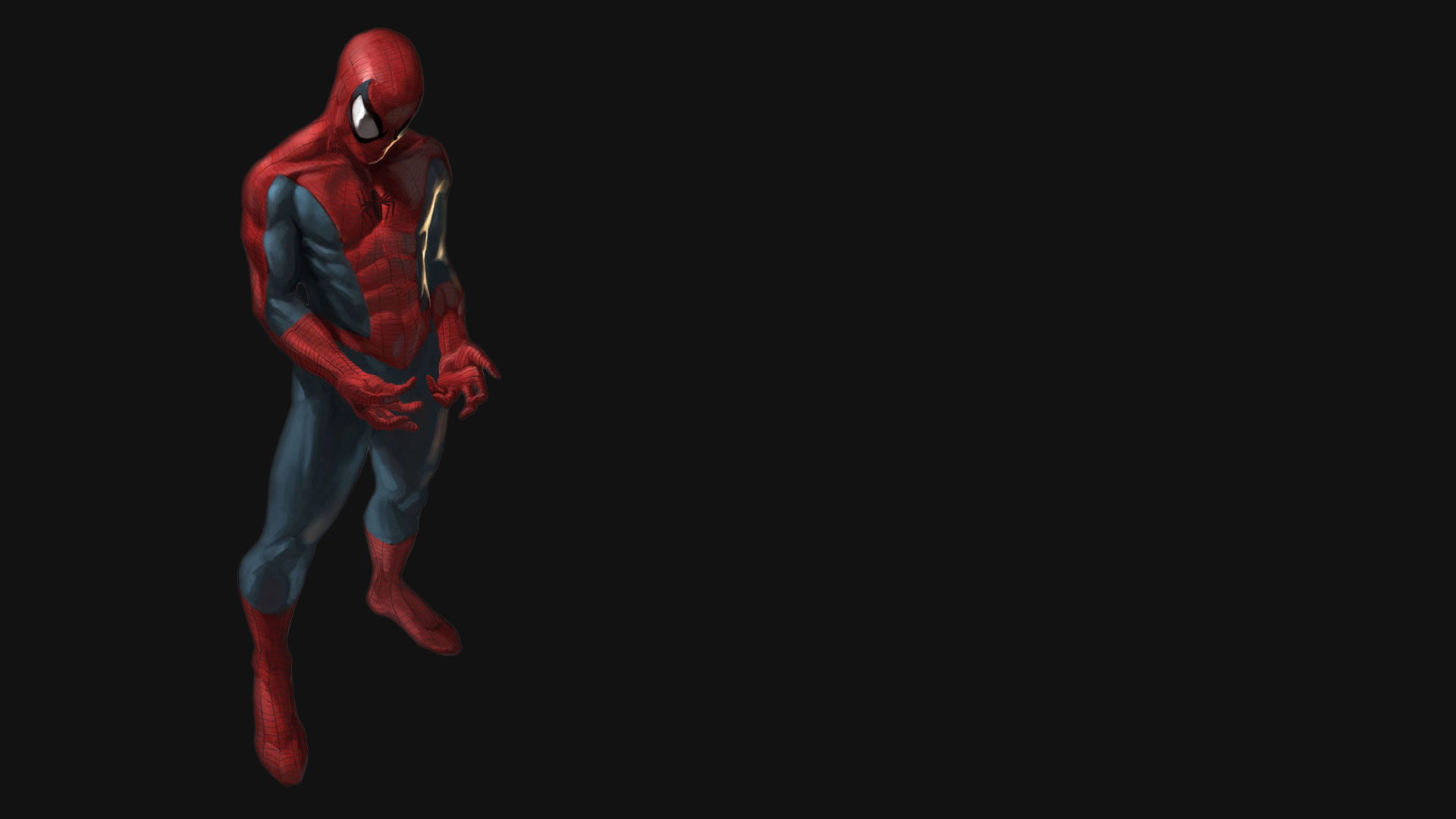 Black Spiderman 3D Wallpapers