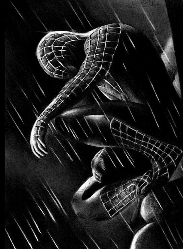 Black Spiderman Iphone Wallpapers