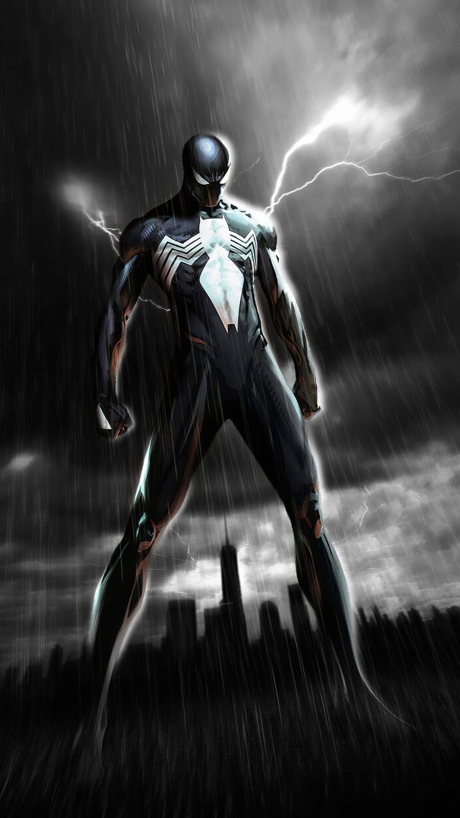 Black Spiderman Iphone Wallpapers