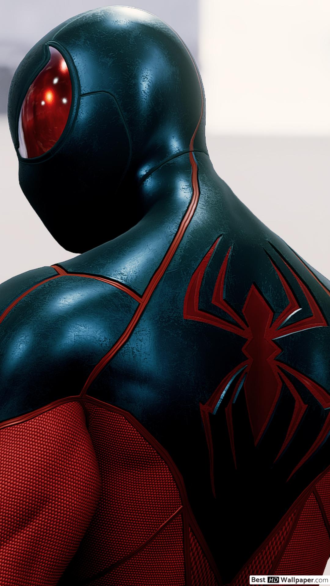 Black Stealth Spider Man Suit Wallpapers