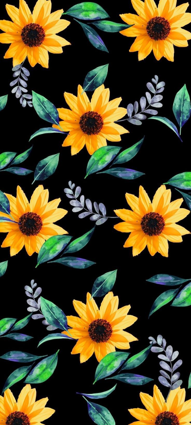 Black Sunflower Wallpapers