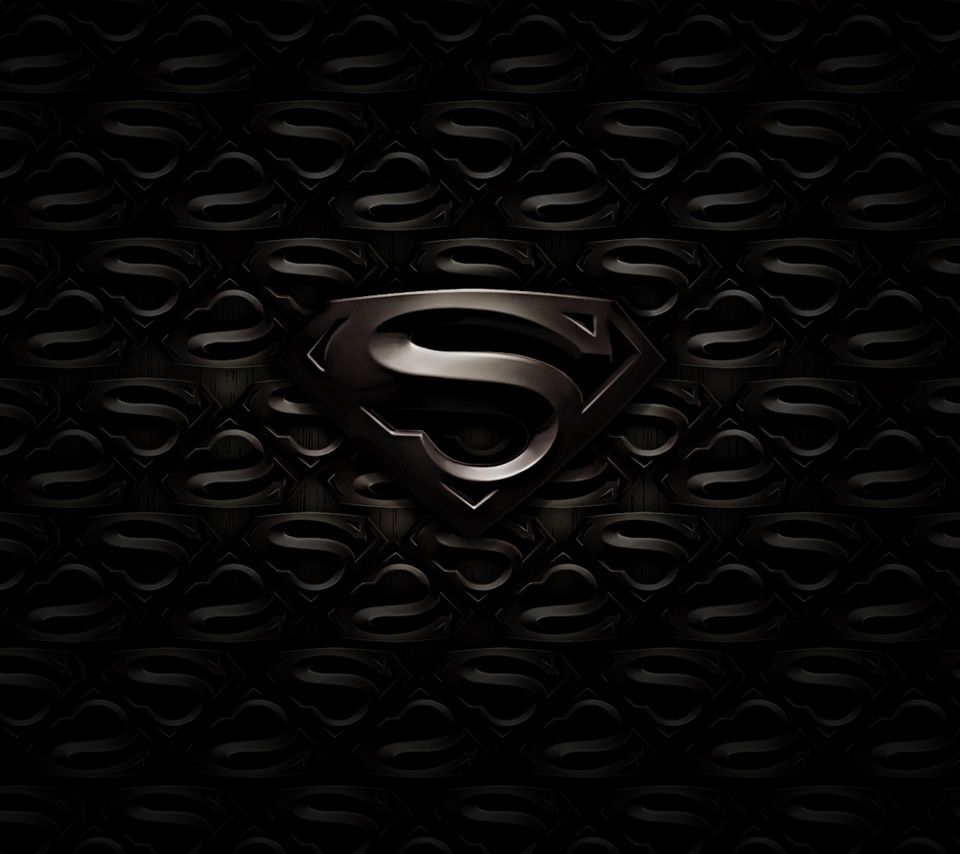 Black Superman Logo Wallpapers