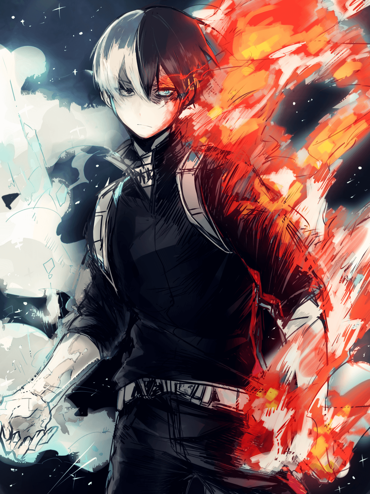 Black Todoroki Wallpapers