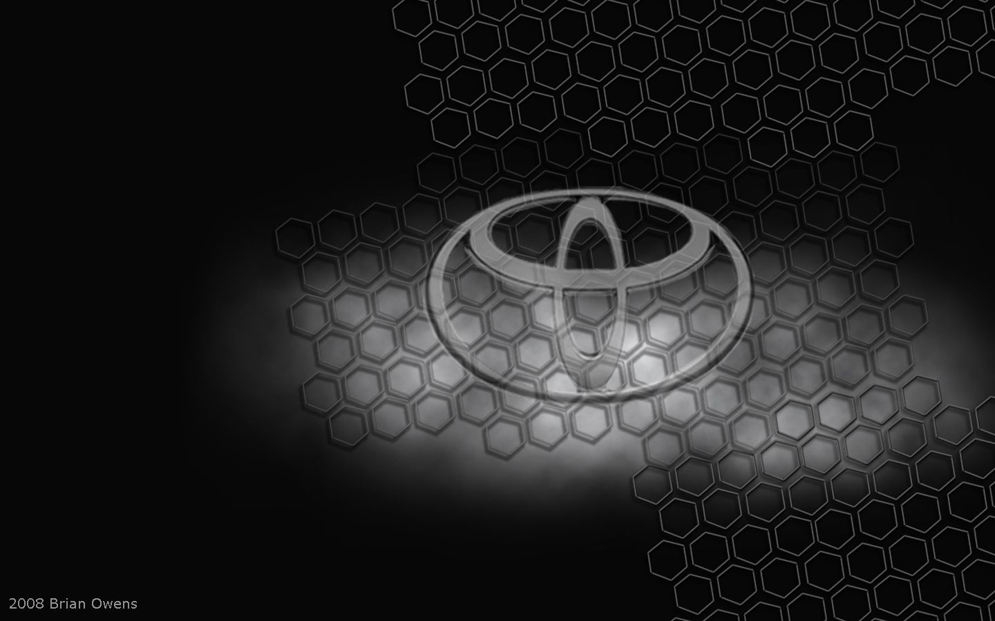 Black Toyota Logo Wallpapers