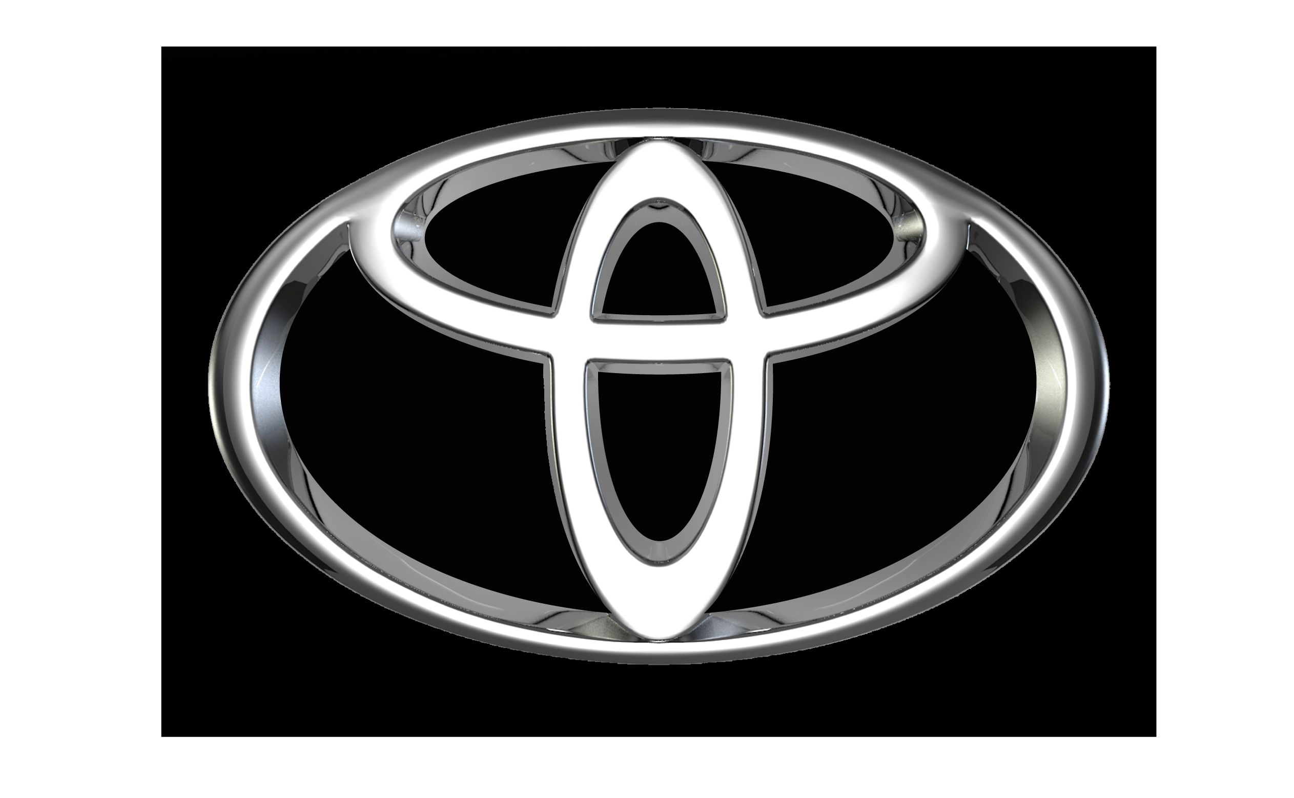 Black Toyota Logo Wallpapers