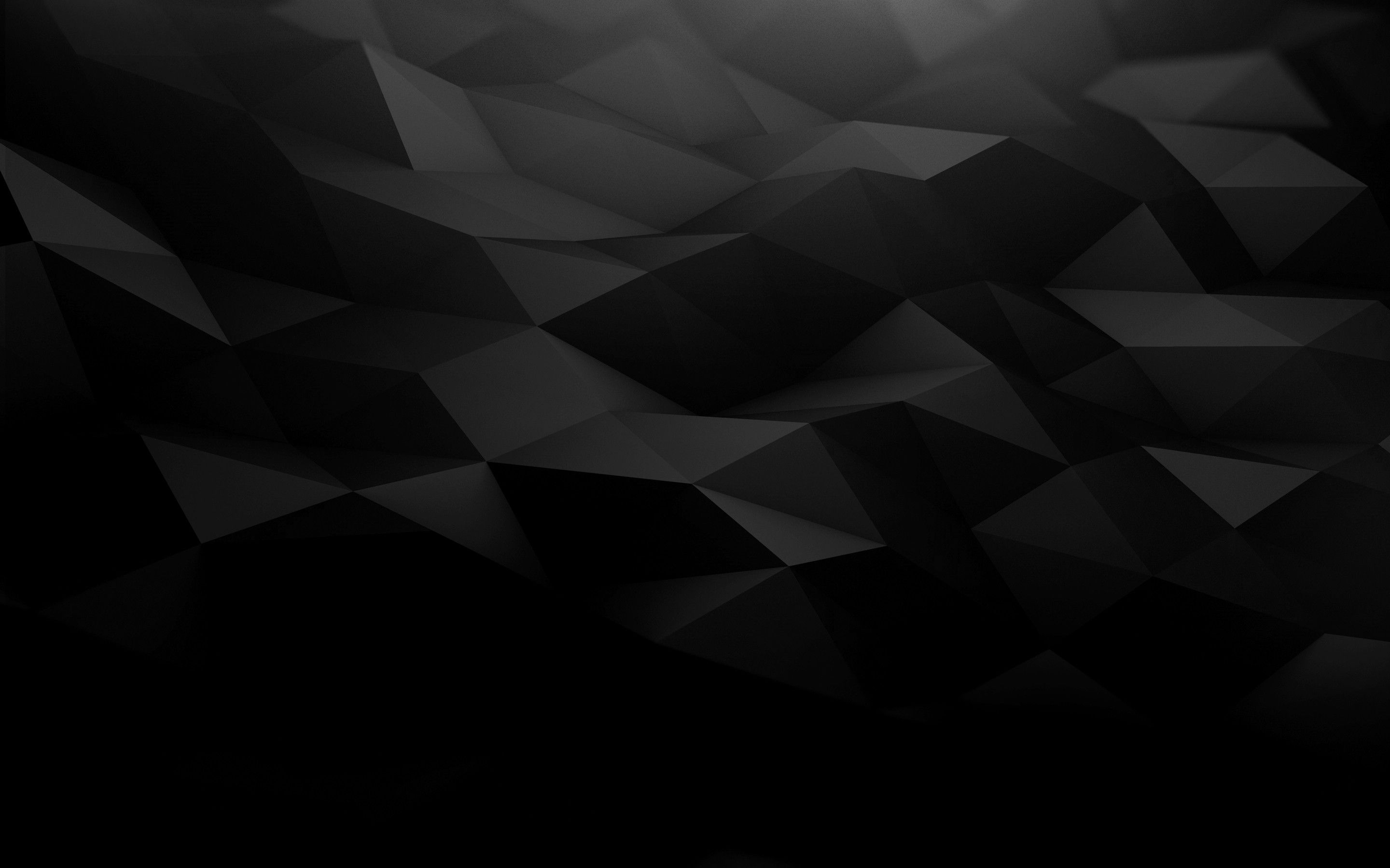 Black Triangle Vector Folds Wallpapers