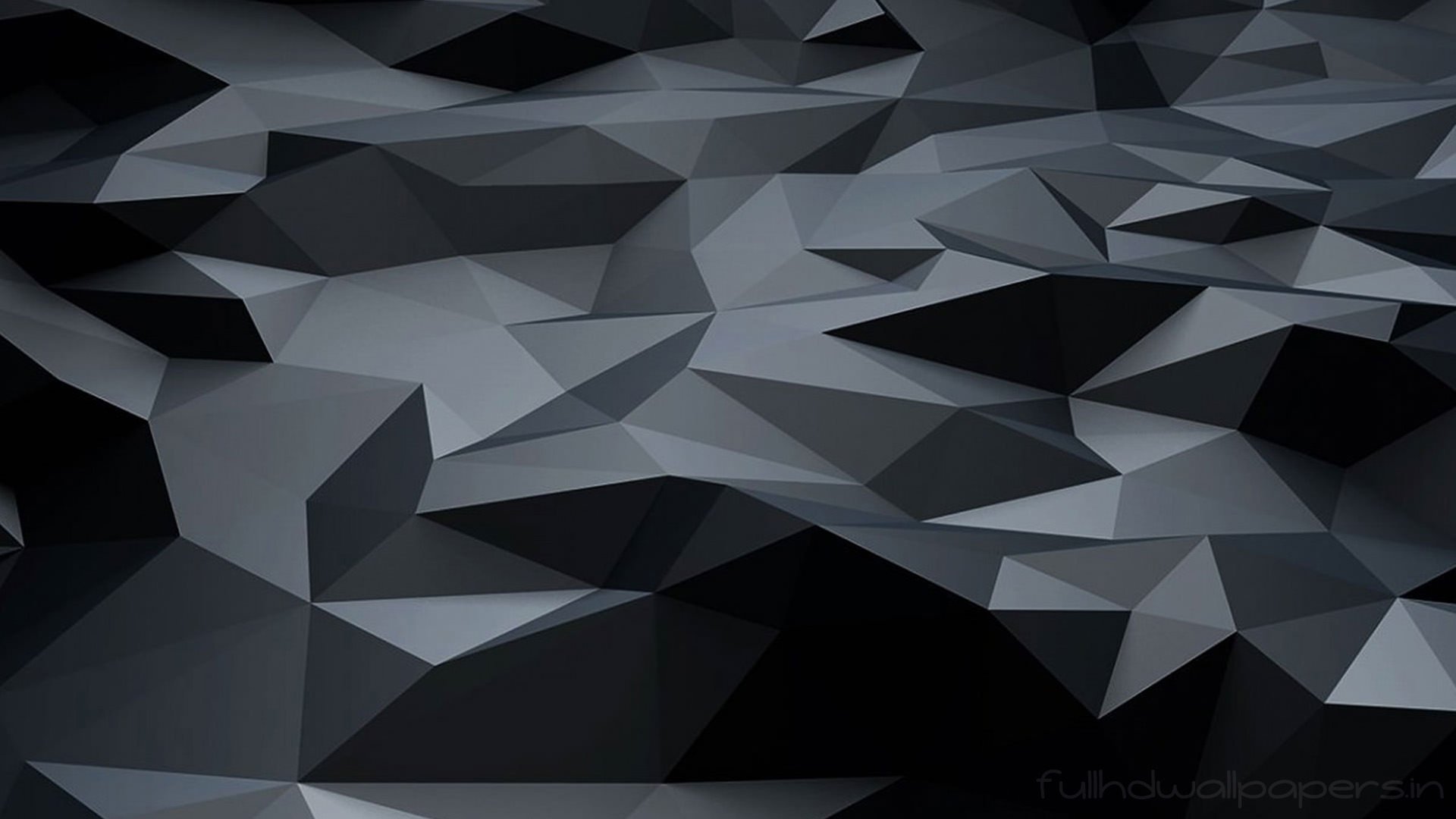 Black Triangle Vector Folds Wallpapers