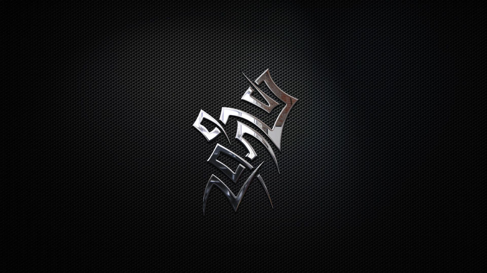 Black Tribal Background