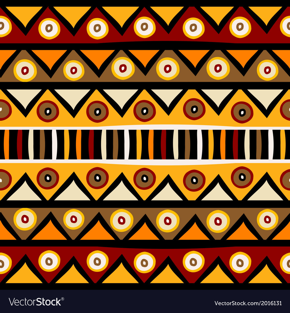 Black Tribal Background