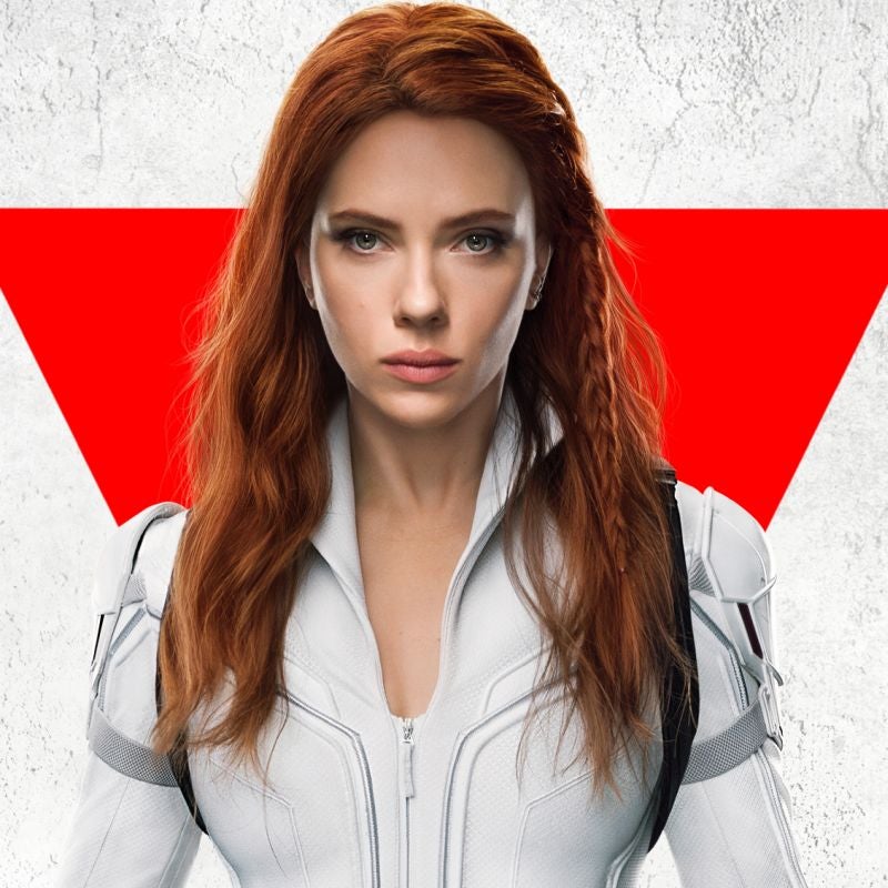 Black Widow 2020 White Suit Wallpapers