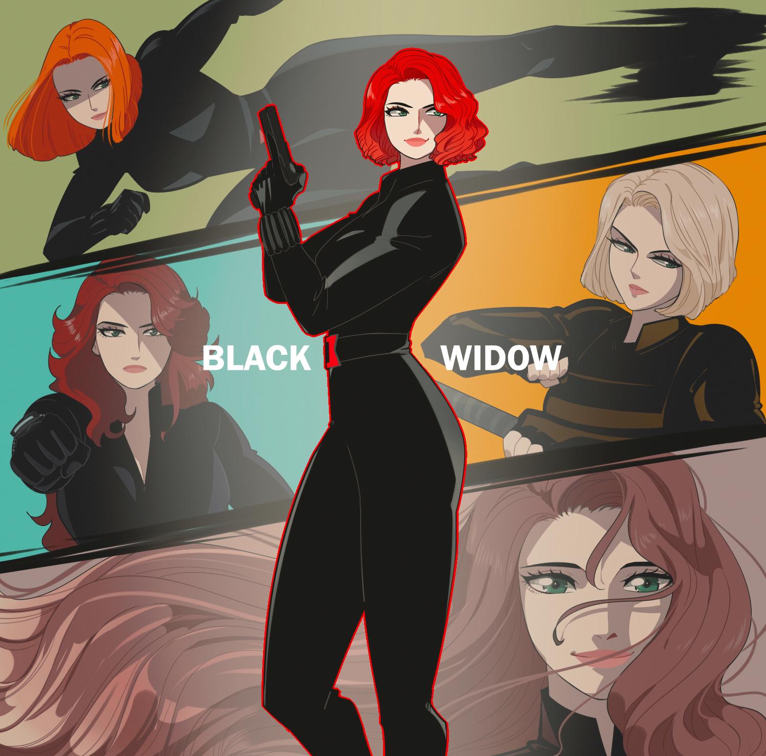 Black Widow Anime Wallpapers