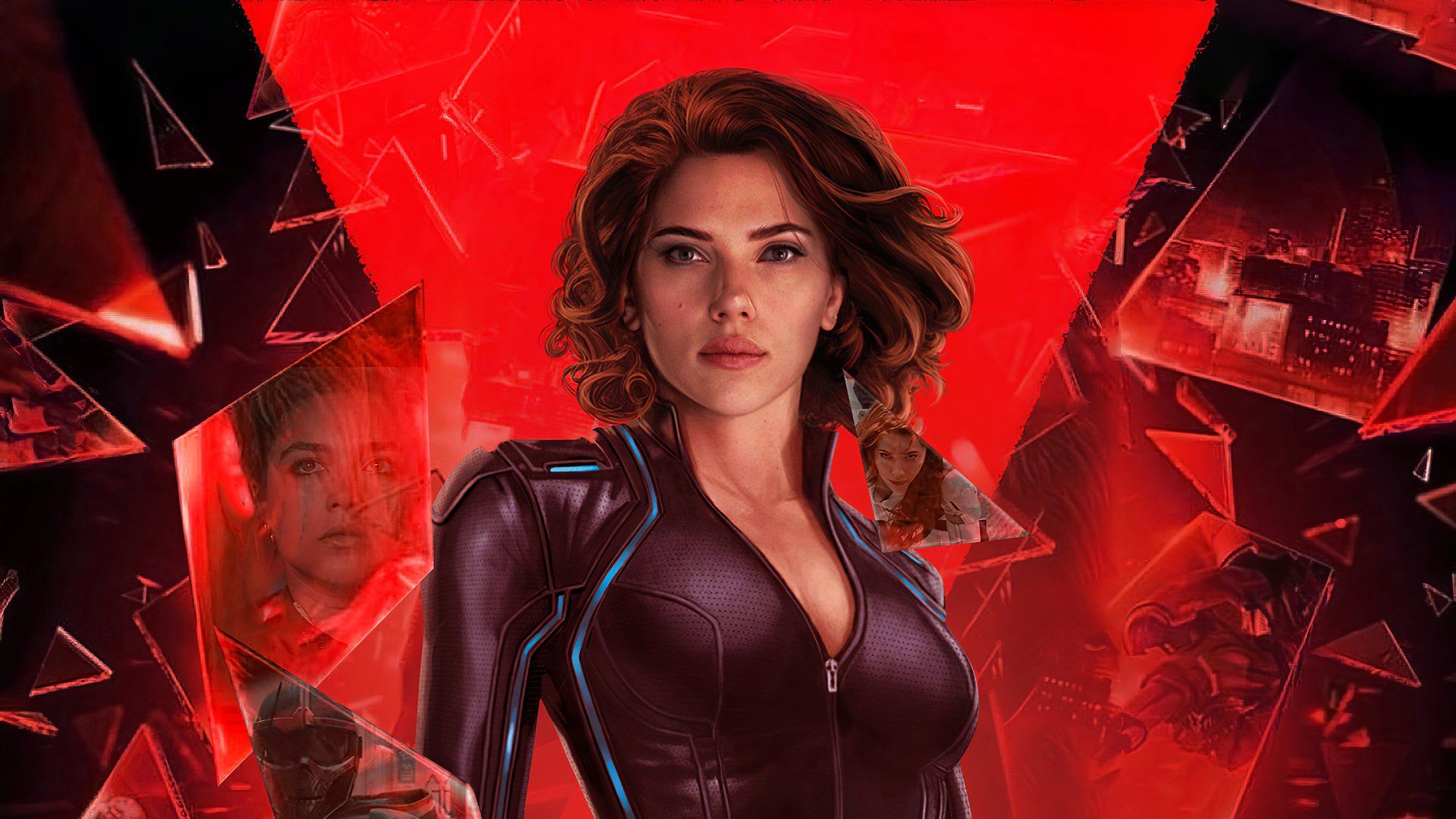 Black Widow Banner 4K 8K Wallpapers