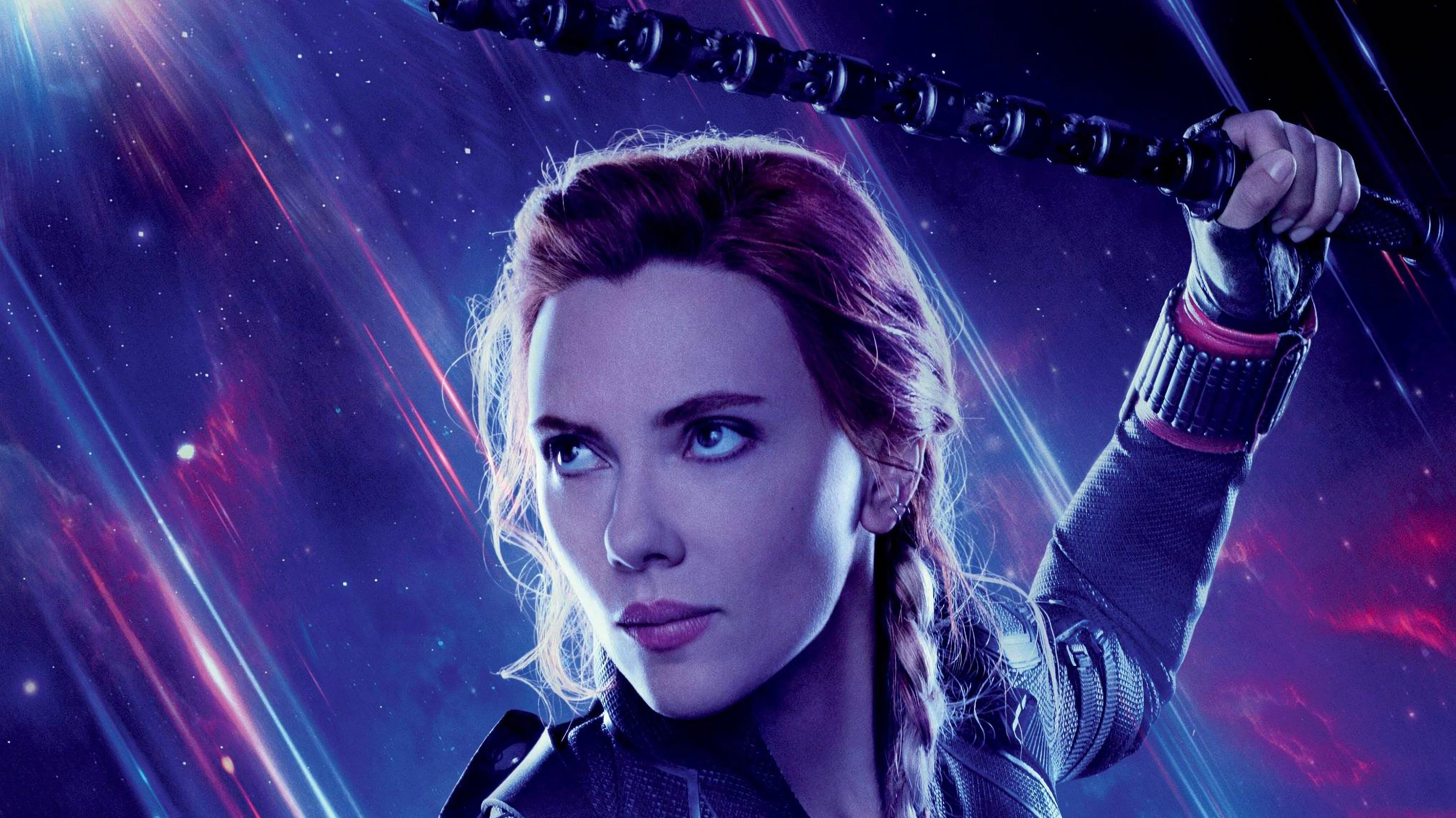 Black Widow Banner 4K 8K Wallpapers