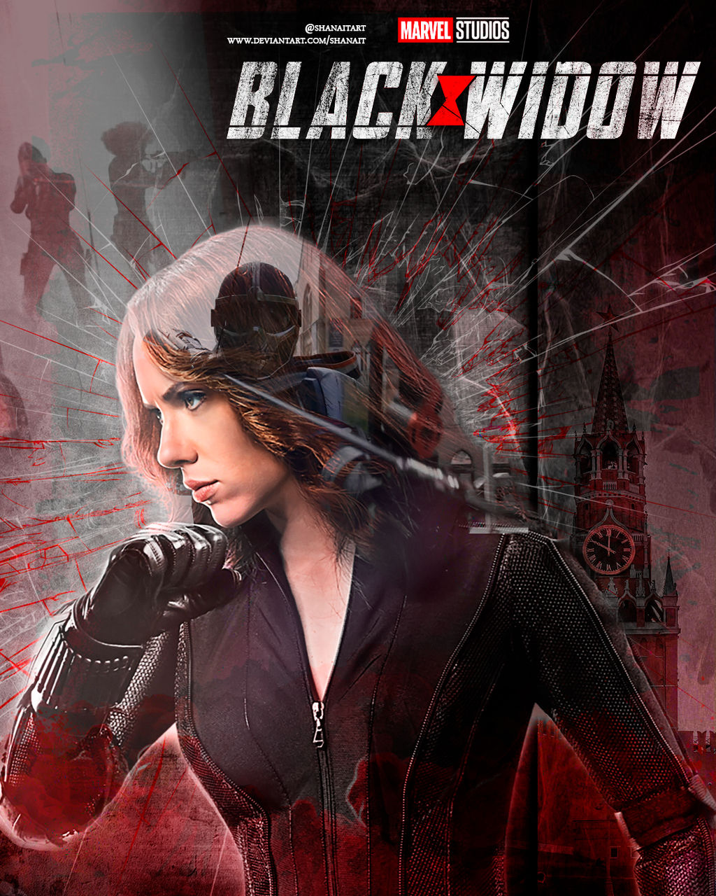 Black Widow Fan Poster Wallpapers