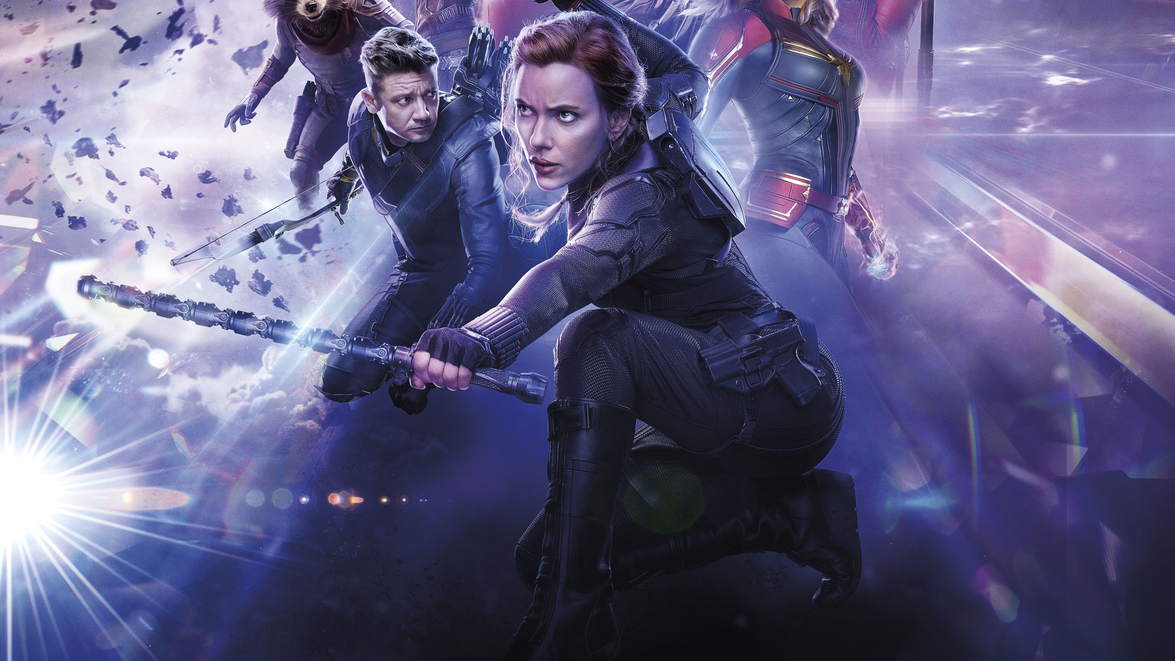 Black Widow In Avengers Endgame Wallpapers