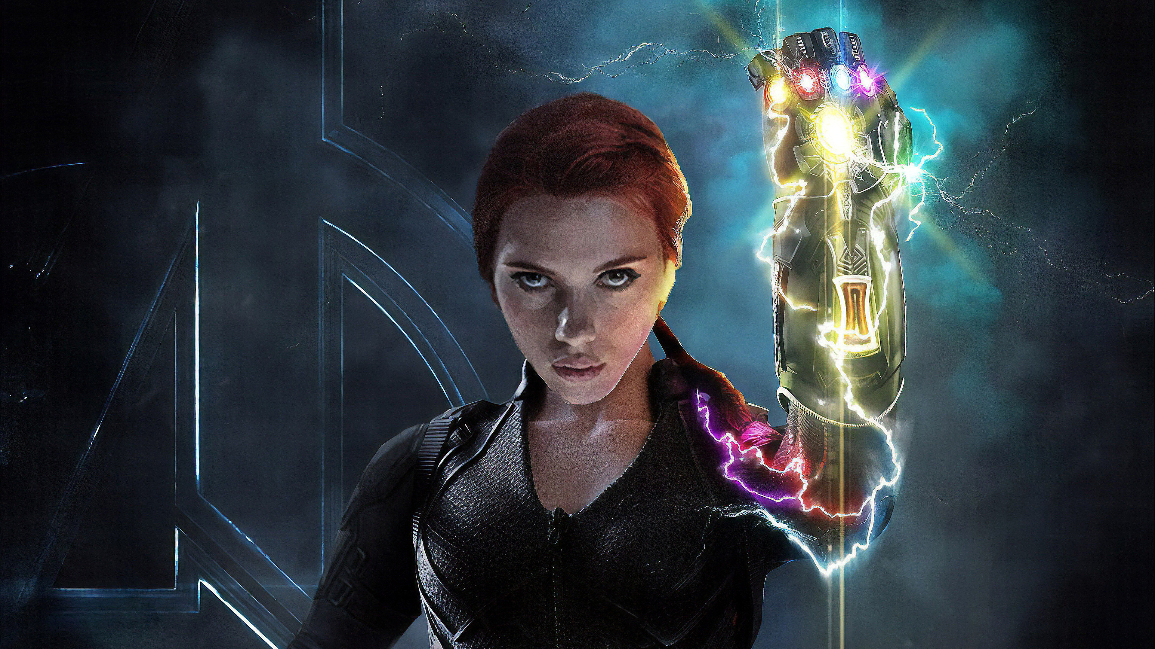 Black Widow In Avengers Endgame Wallpapers