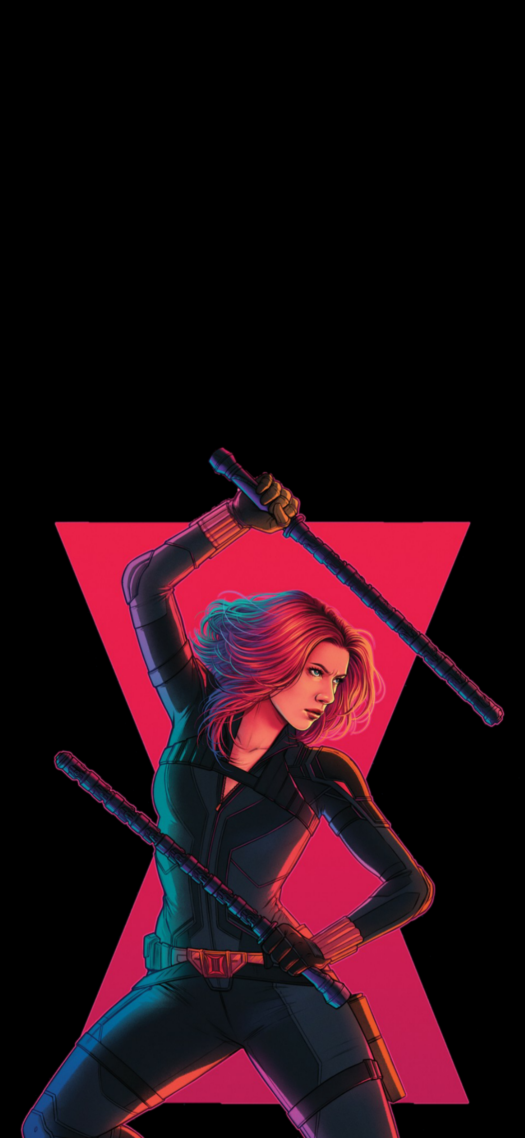 Black Widow Marvel Digital Draw Wallpapers