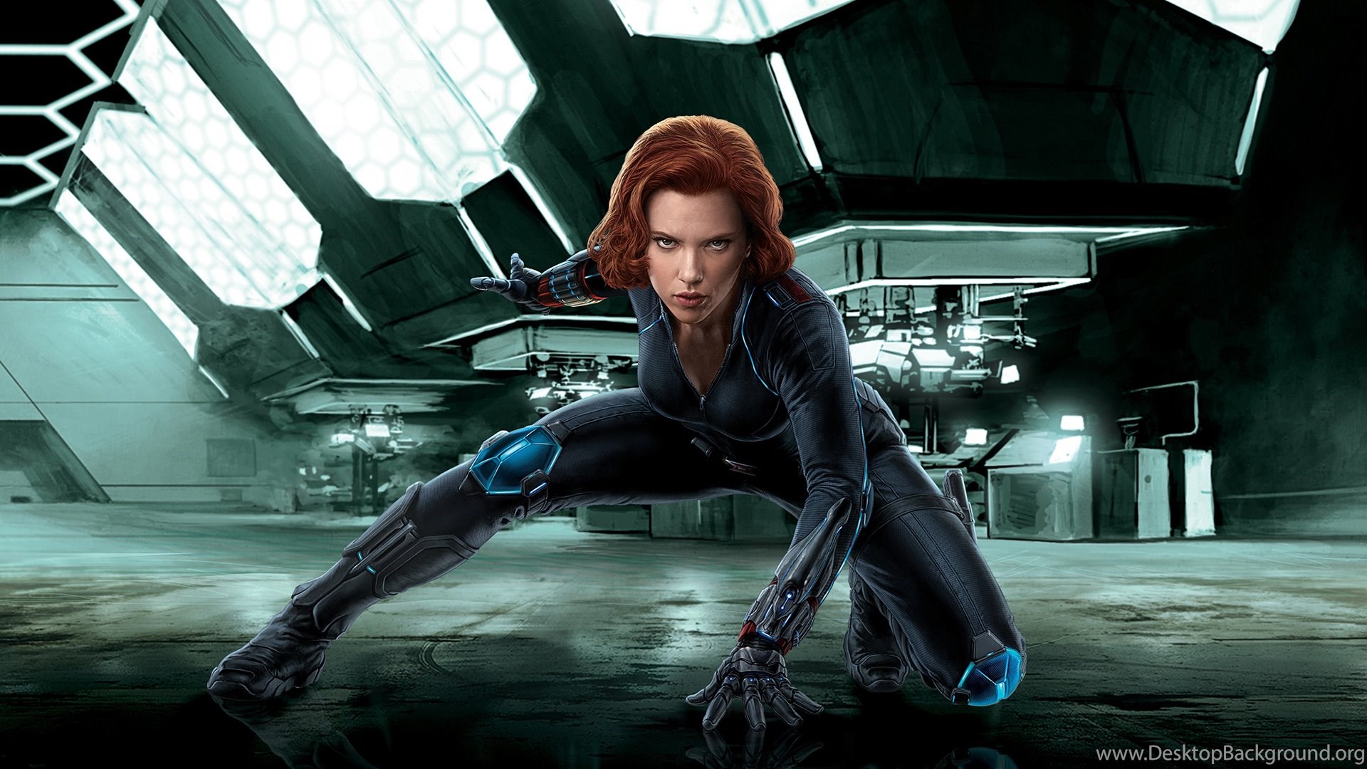 Black Widow Marvel Digital Draw Wallpapers