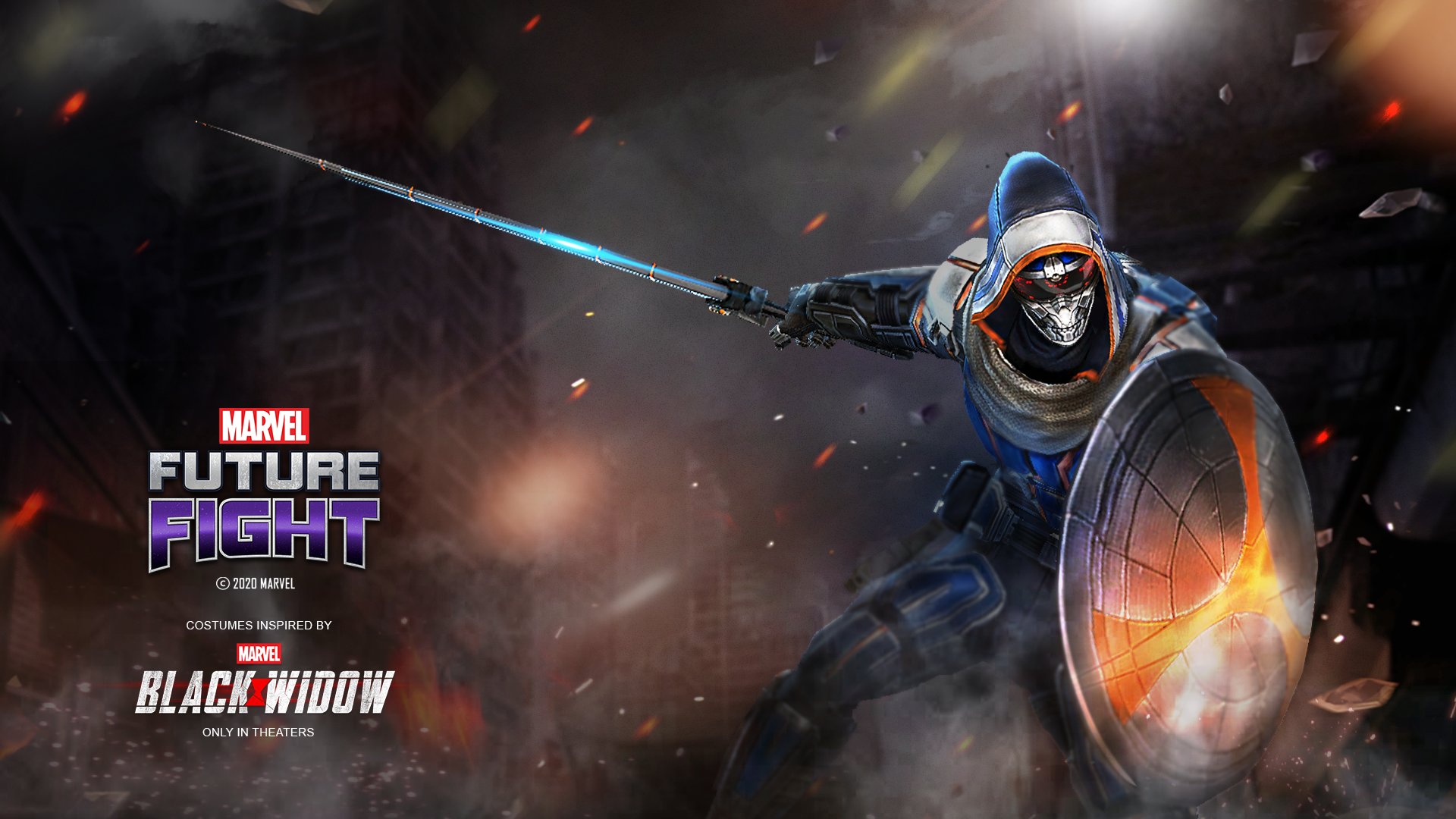 Black Widow Marvel Future Fight Wallpapers