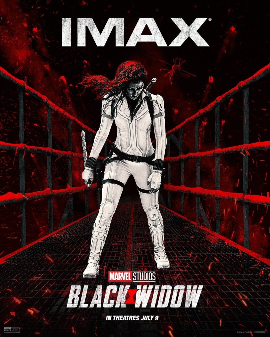 Black Widow Movie Imax Poster Wallpapers