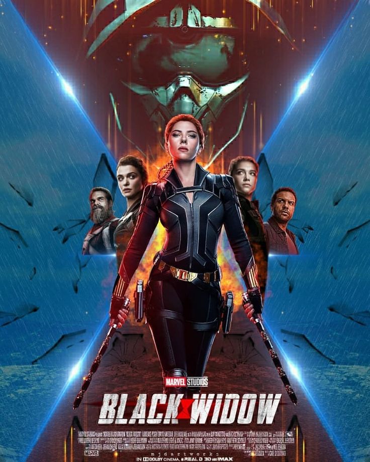 Black Widow Movie Imax Poster Wallpapers