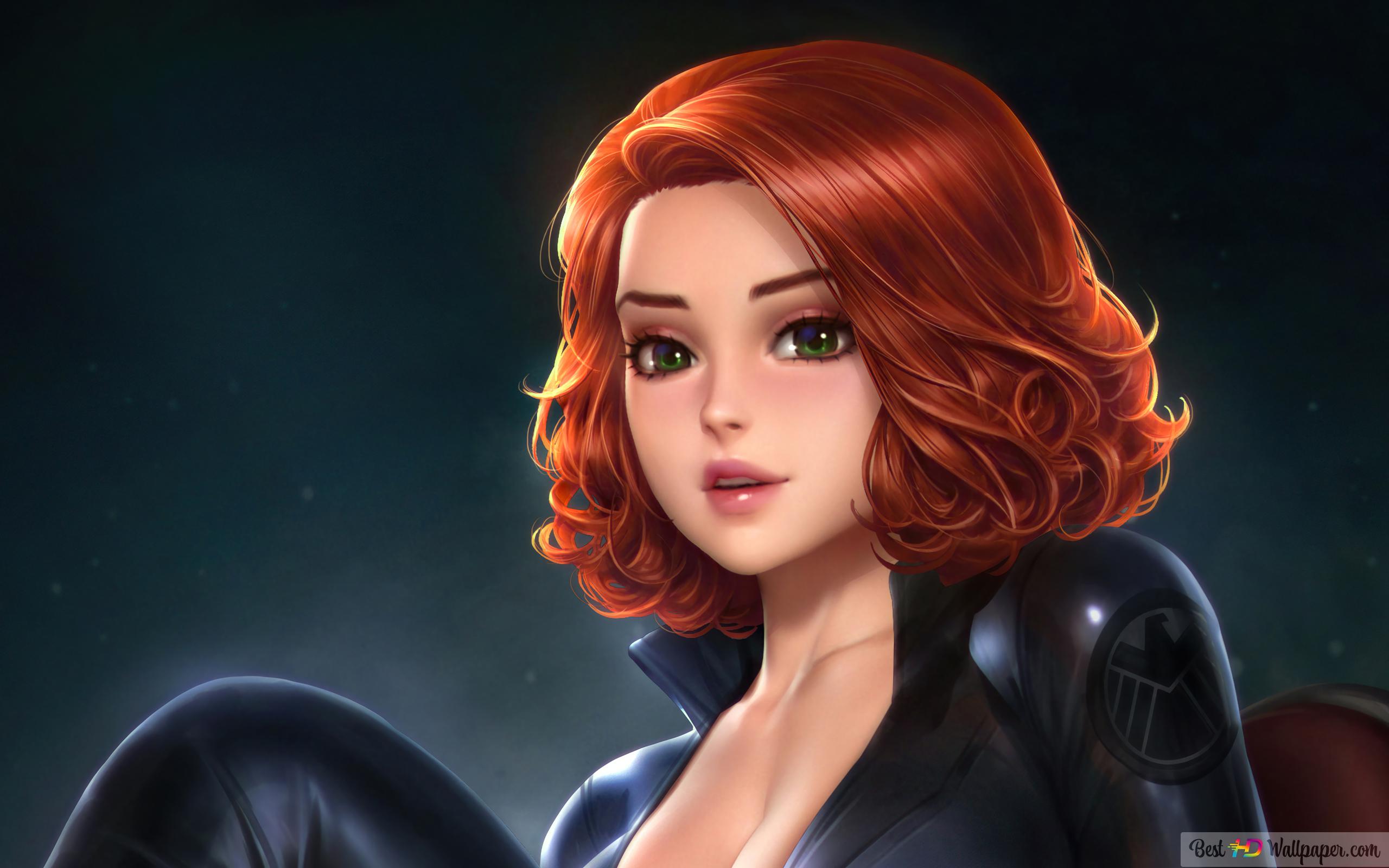 Black Widow New Art Wallpapers