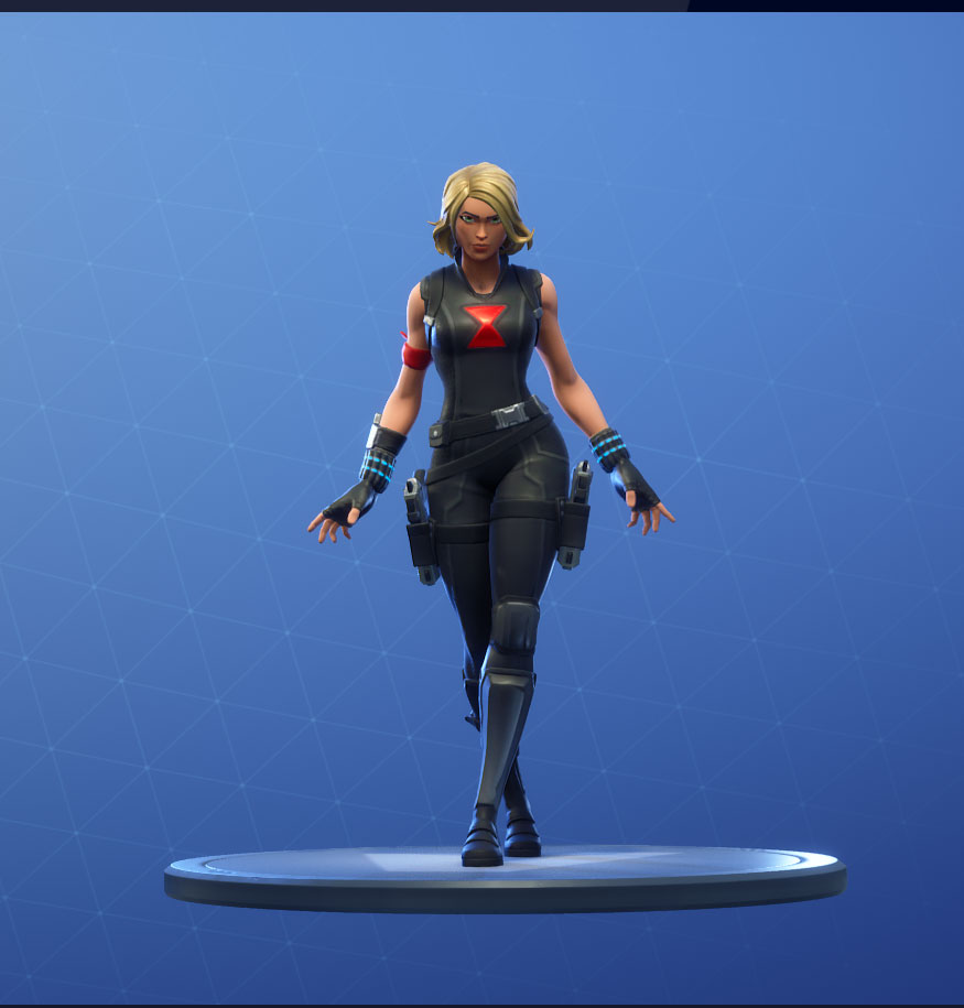 Black Widow Outfit Fortnite Wallpapers