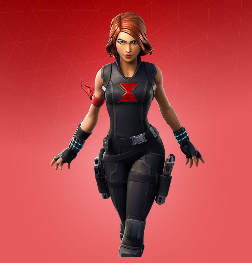 Black Widow Outfit Fortnite Wallpapers