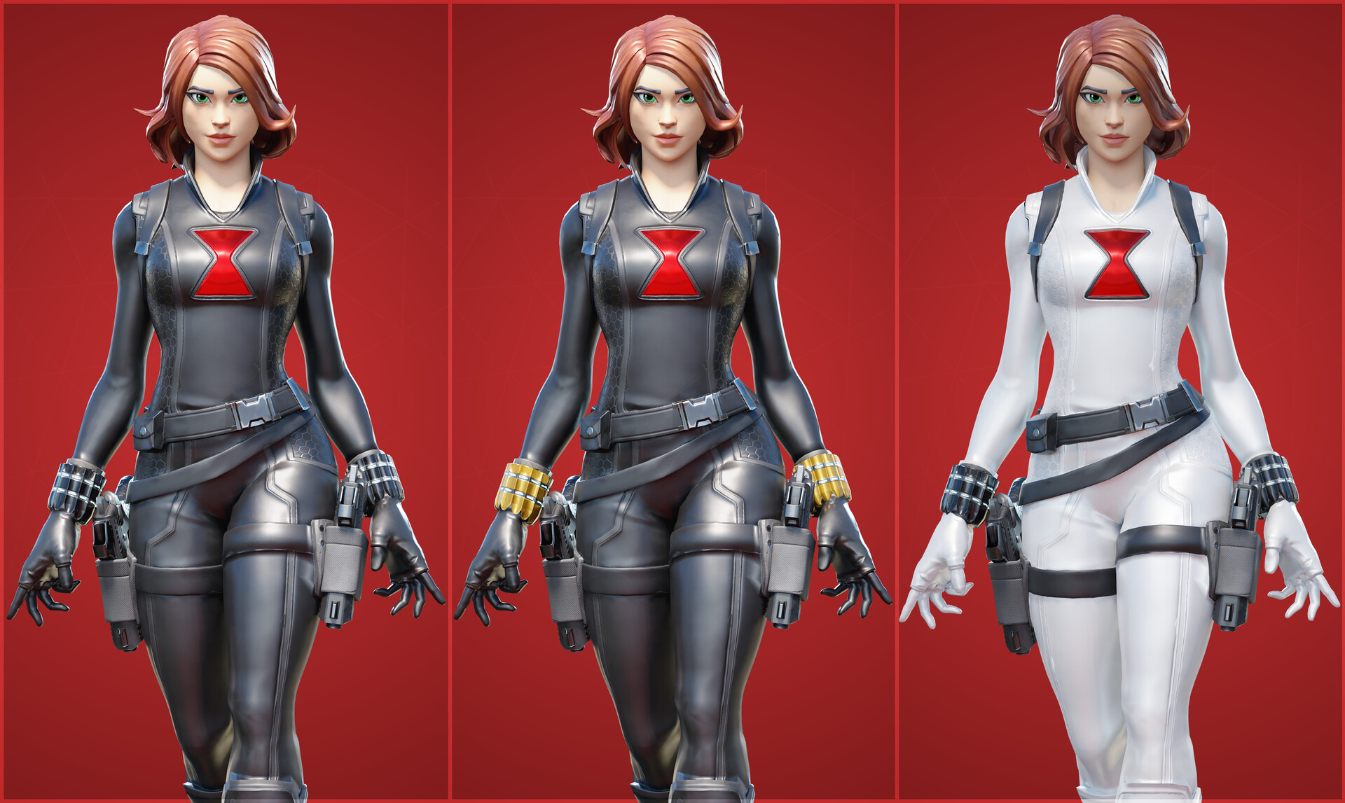 Black Widow Outfit Fortnite Wallpapers