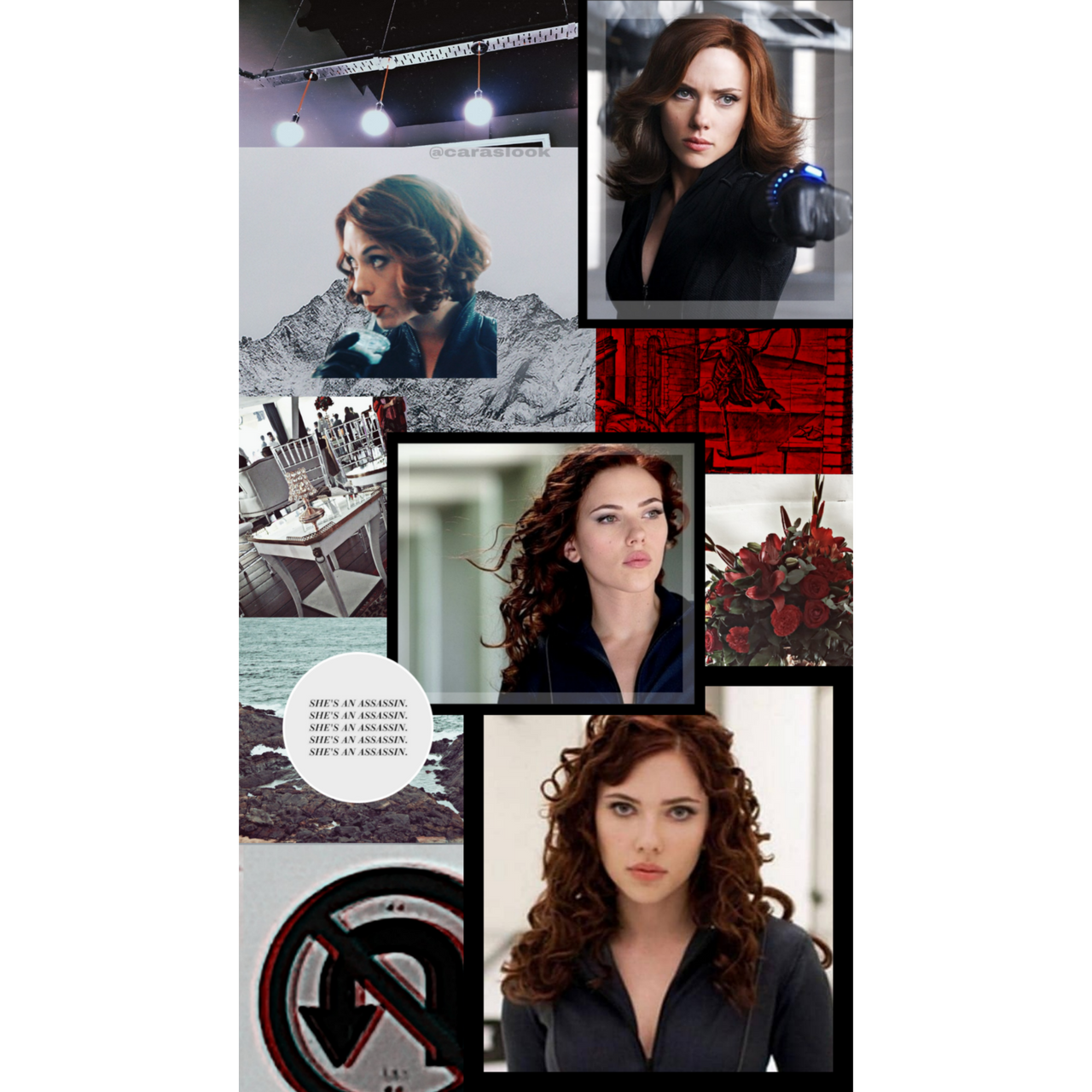 Black Widow Red Hair Digital Art Wallpapers