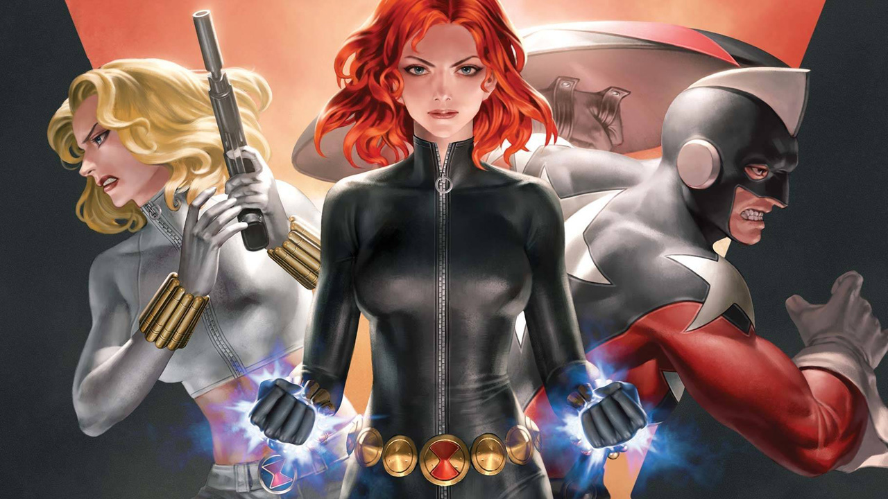 Black Widow Red Hair Digital Art Wallpapers