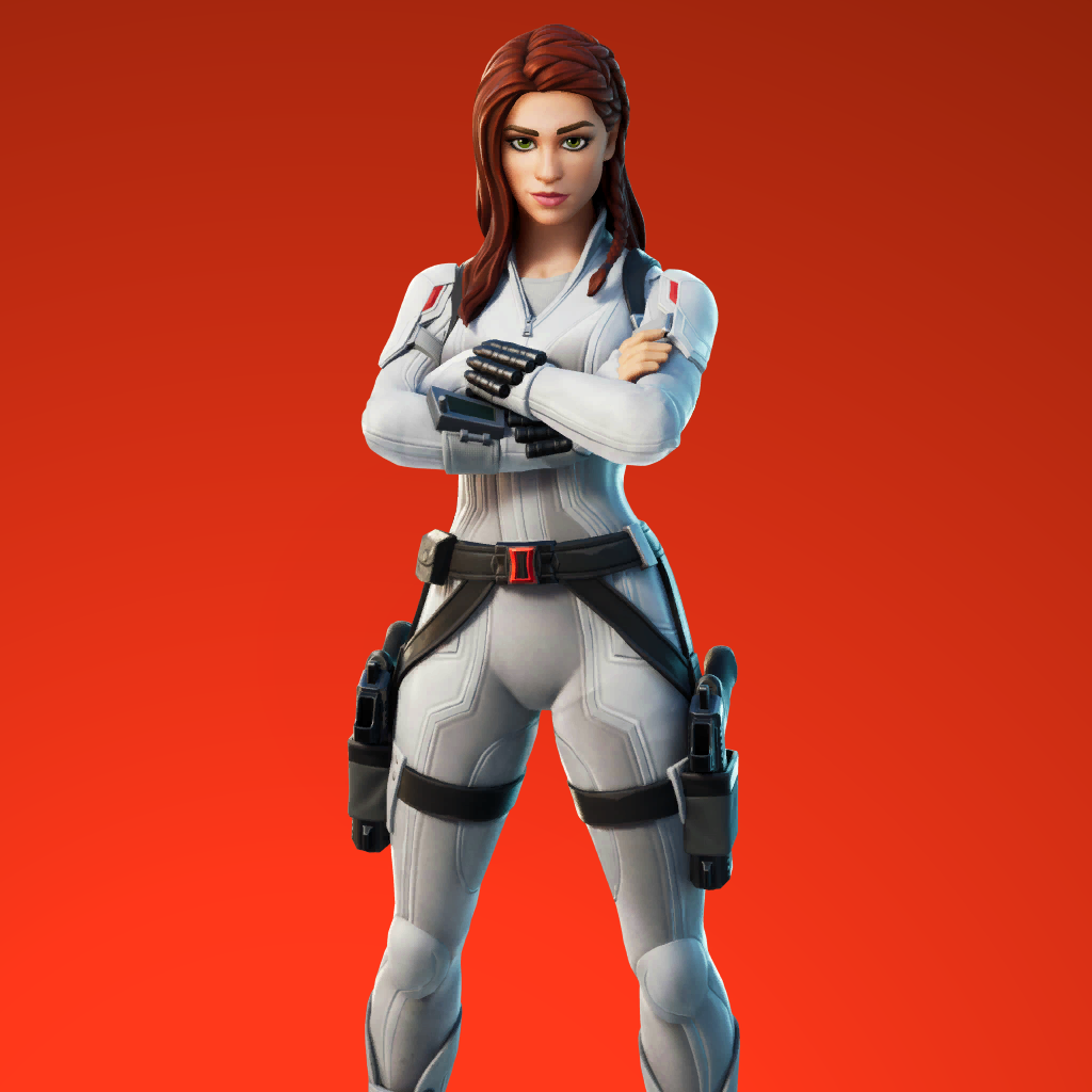 Black Widow Snow Suit Fortnite Wallpapers