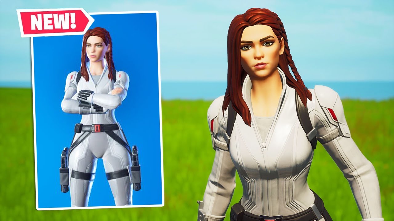 Black Widow Snow Suit Fortnite Wallpapers