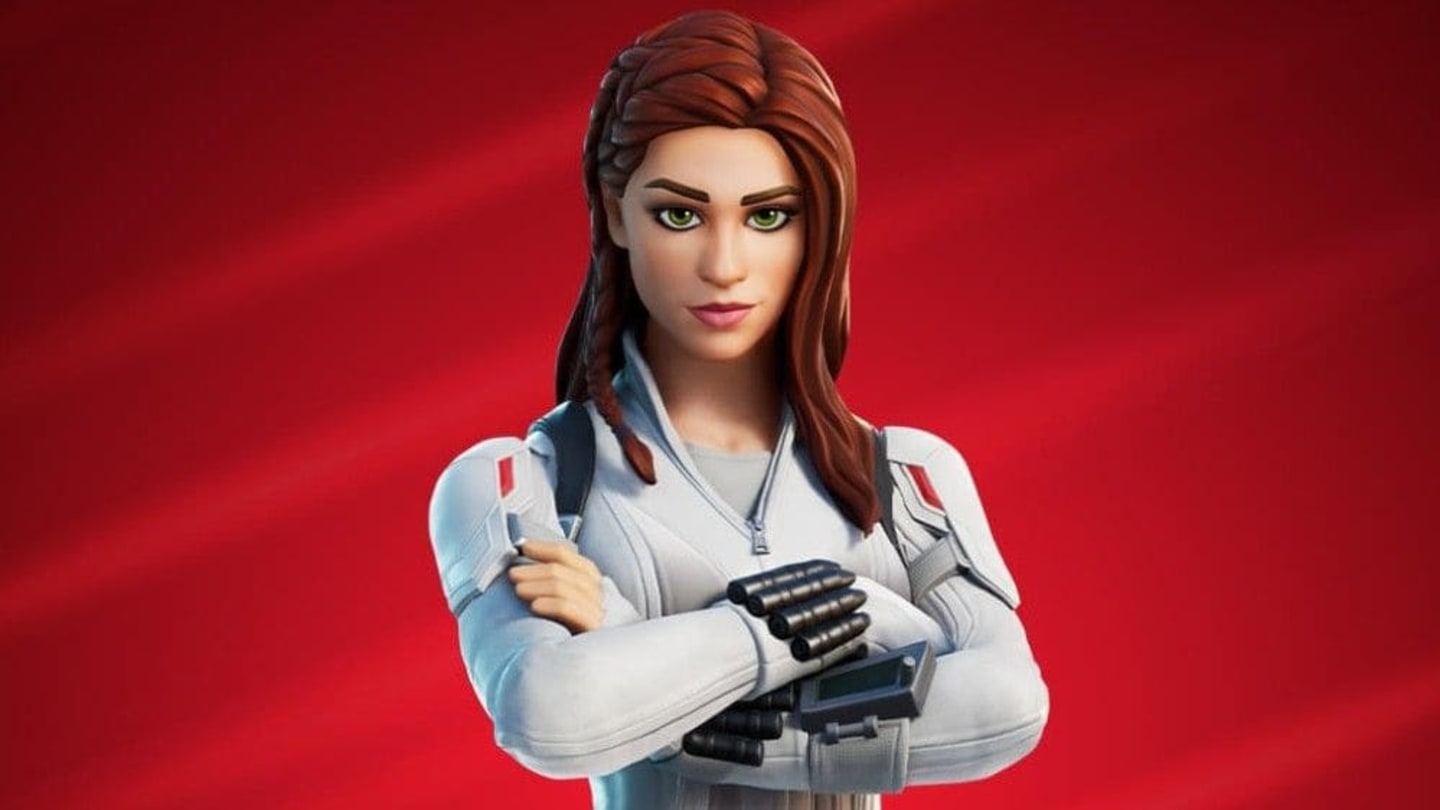 Black Widow Snow Suit Fortnite Wallpapers