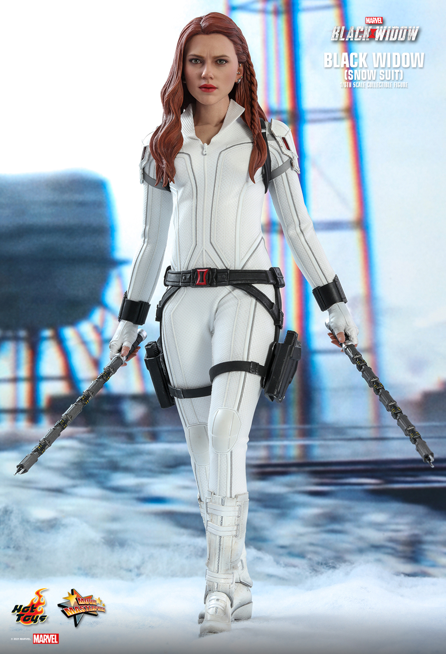 Black Widow Snow Suit Wallpapers