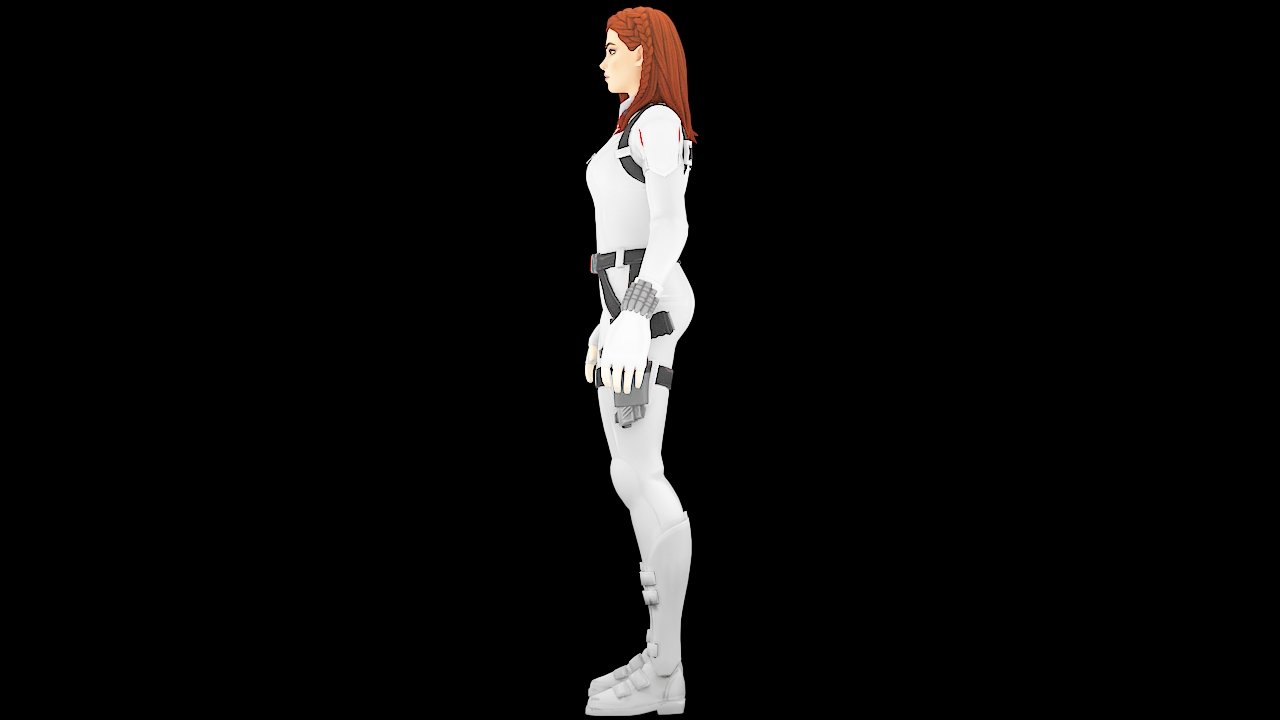 Black Widow Snow Suit Wallpapers