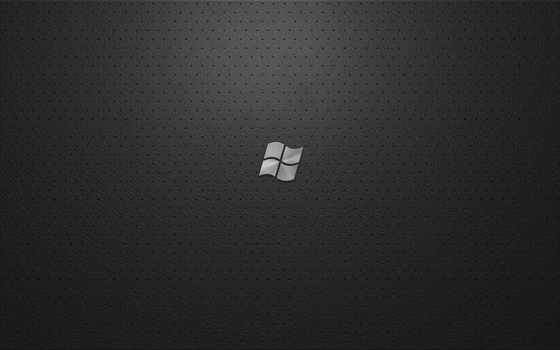 Black Windows 7 Wallpapers