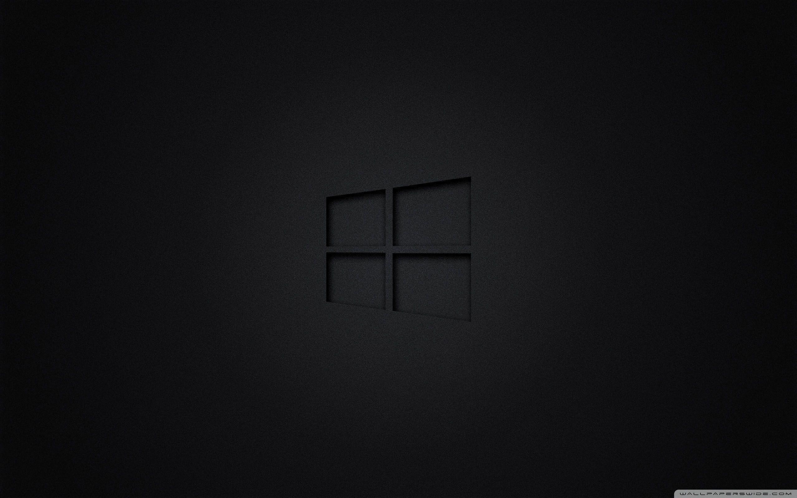 Black Windows Logo Wallpapers