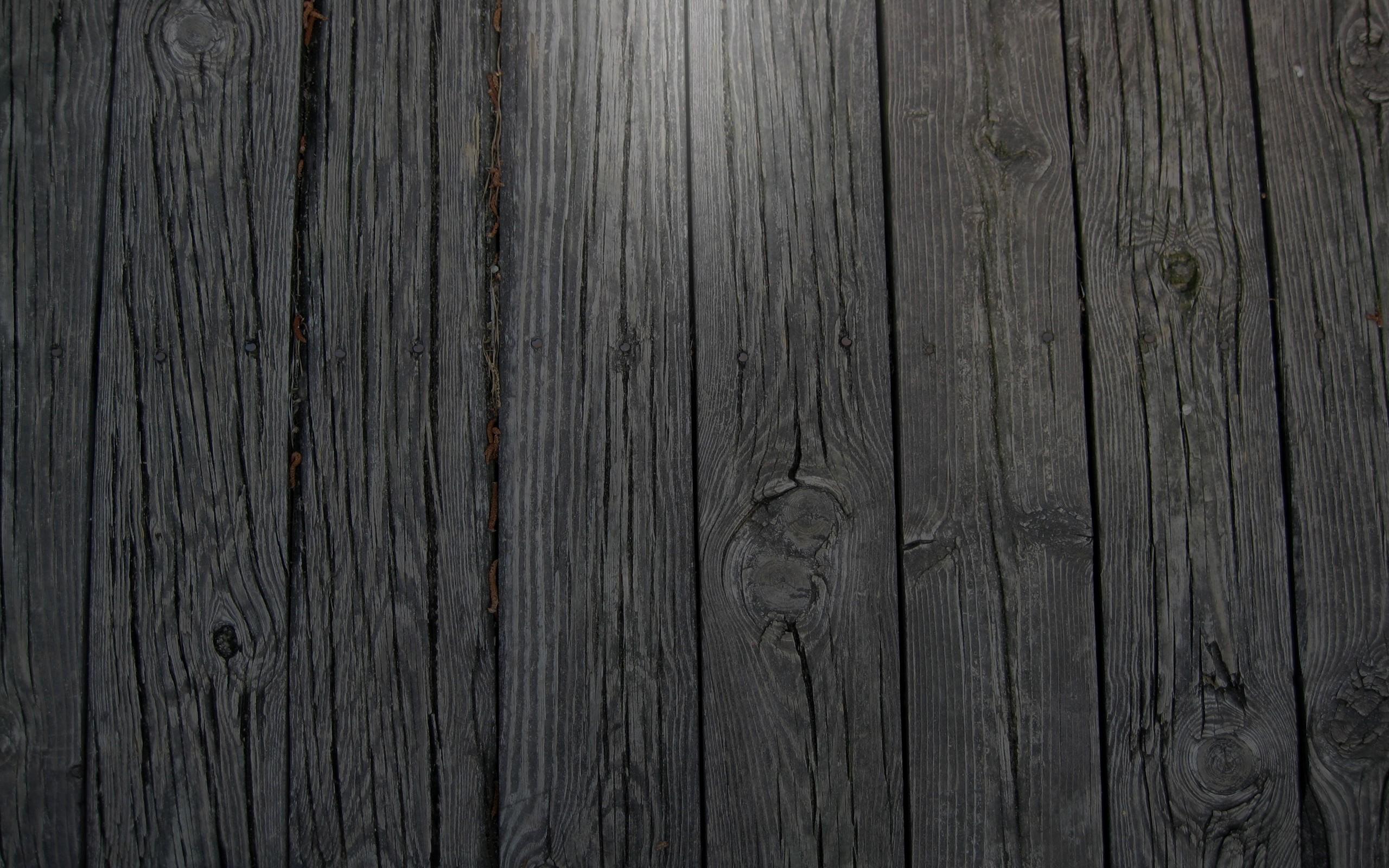 Black Wood Background