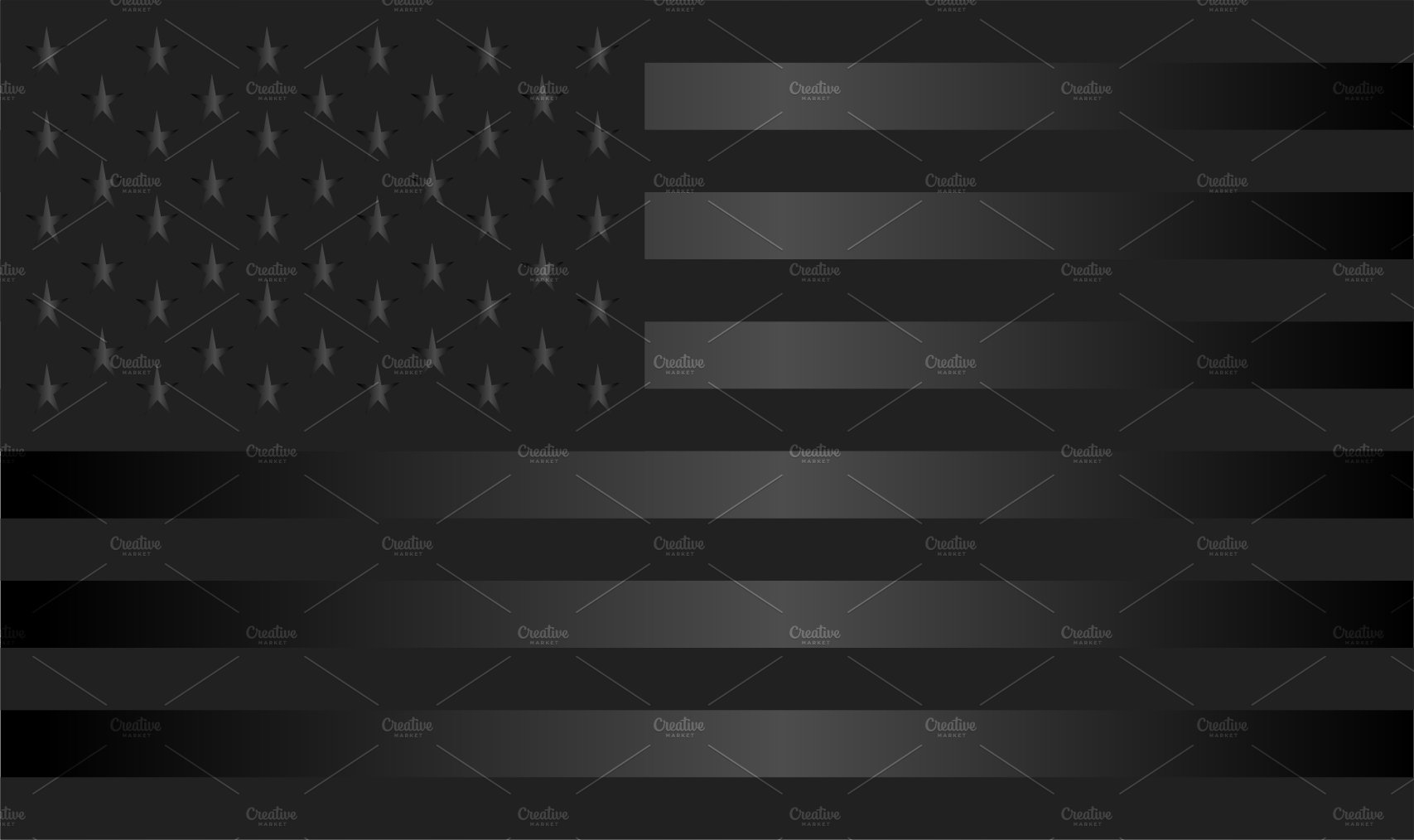Blacked Out American Flag Wallpapers